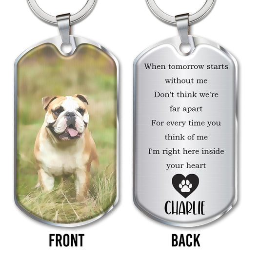 Heartfelt Sentiment For Dog Lovers With Paw Print