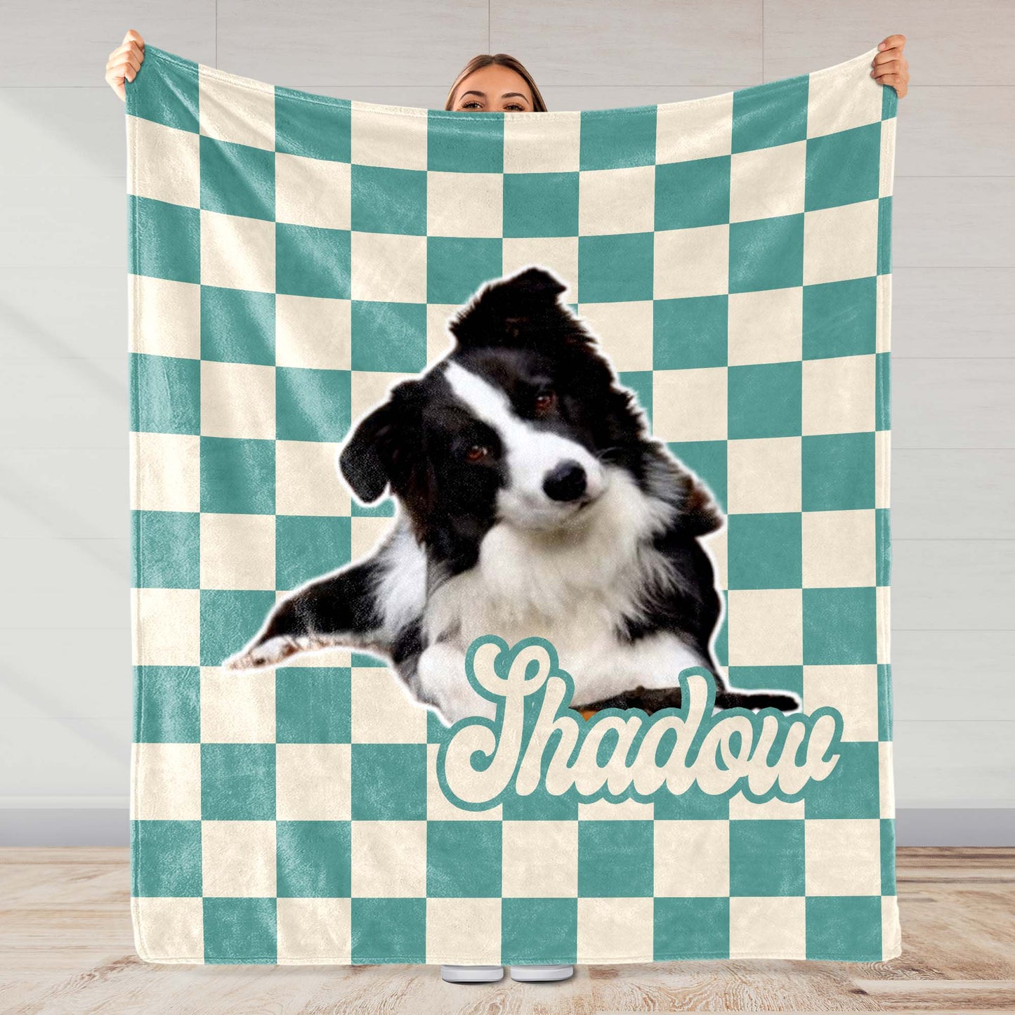 Furry Friend Checkered Love Reminder