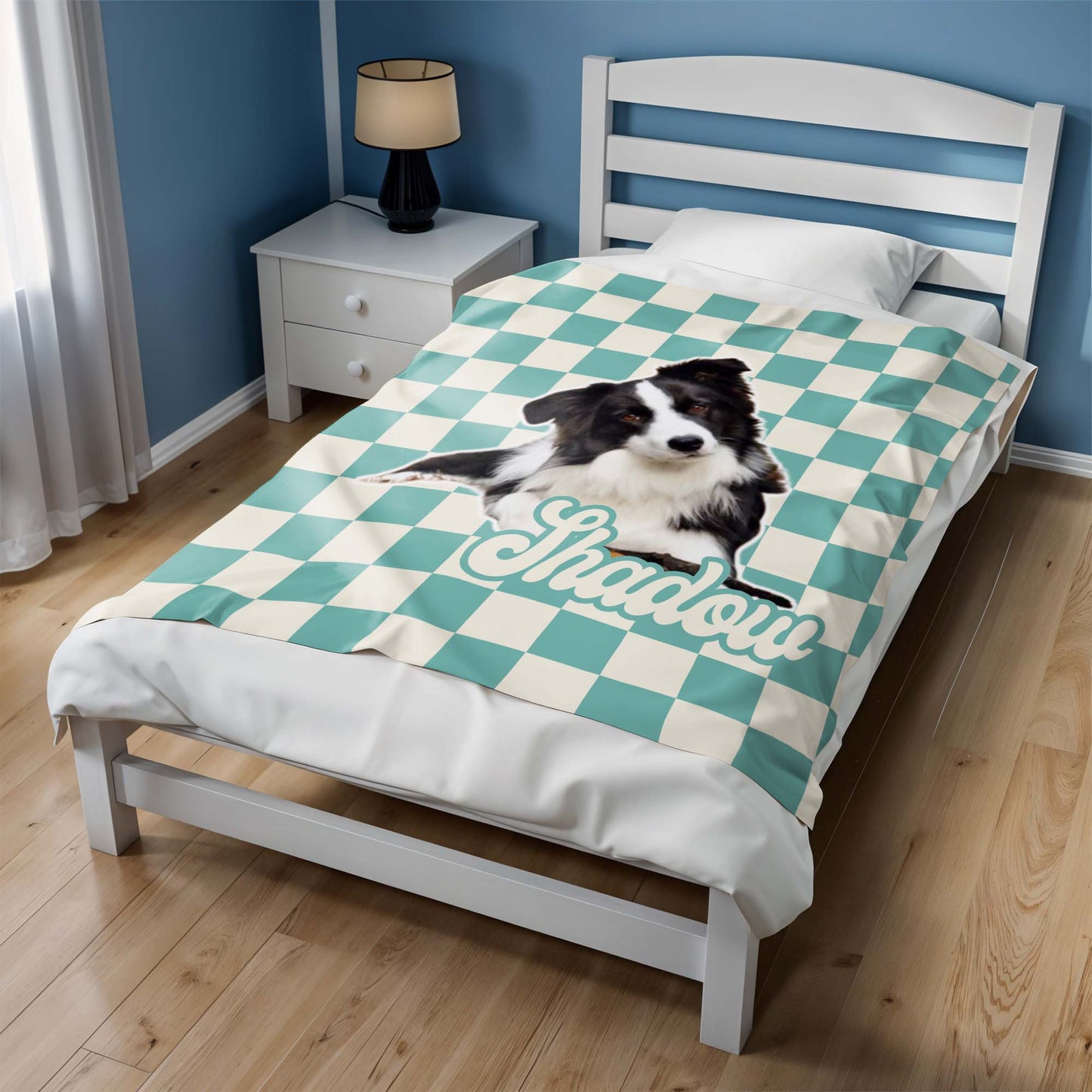 Furry Friend Checkered Love Reminder