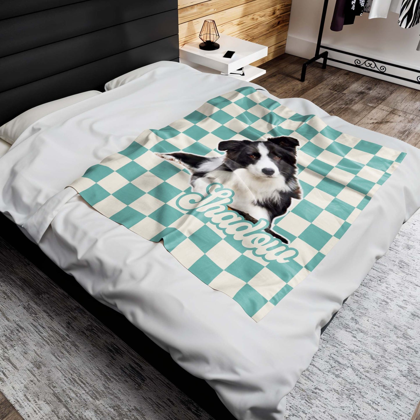 Furry Friend Checkered Love Reminder