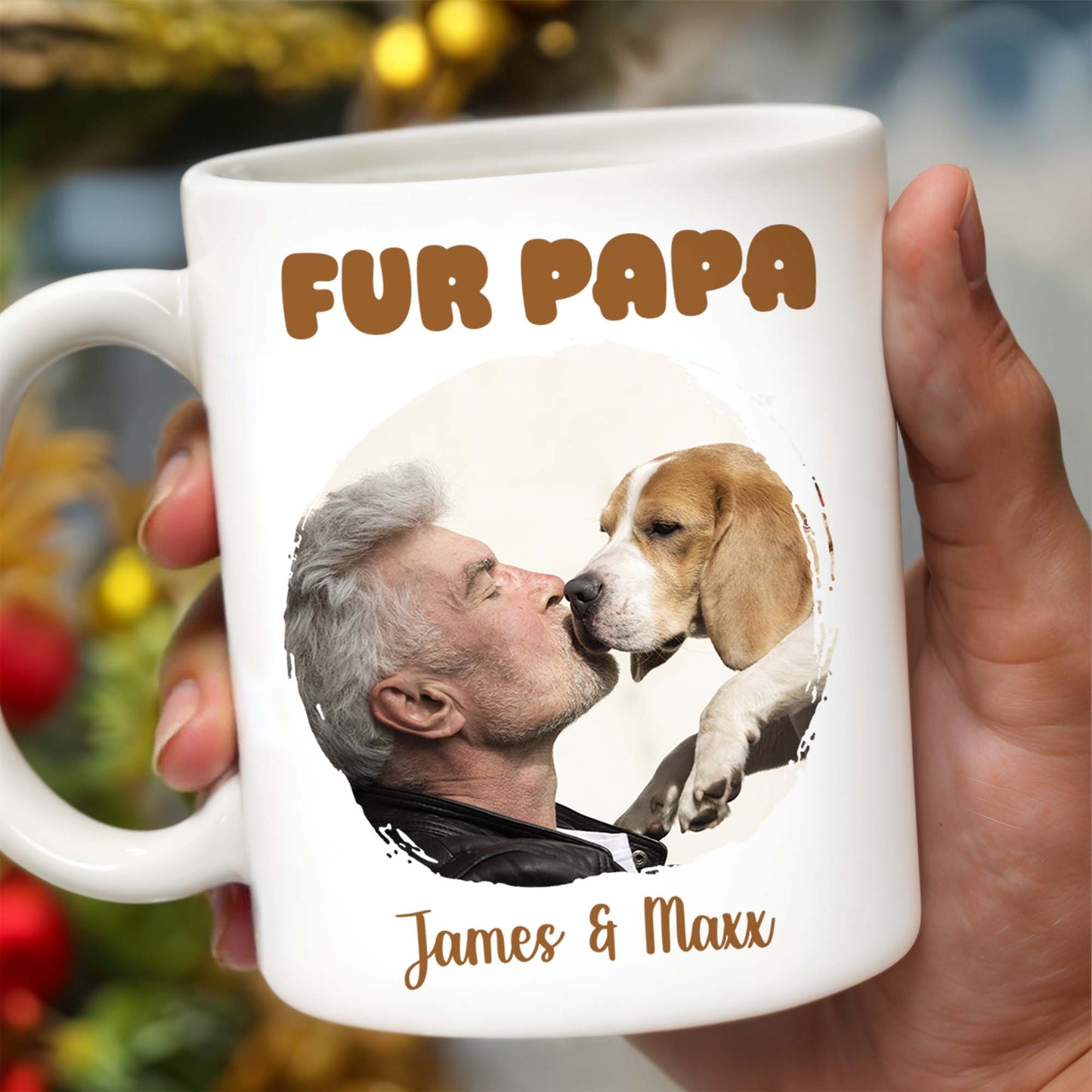Fur Papa Love Between Man And Dog