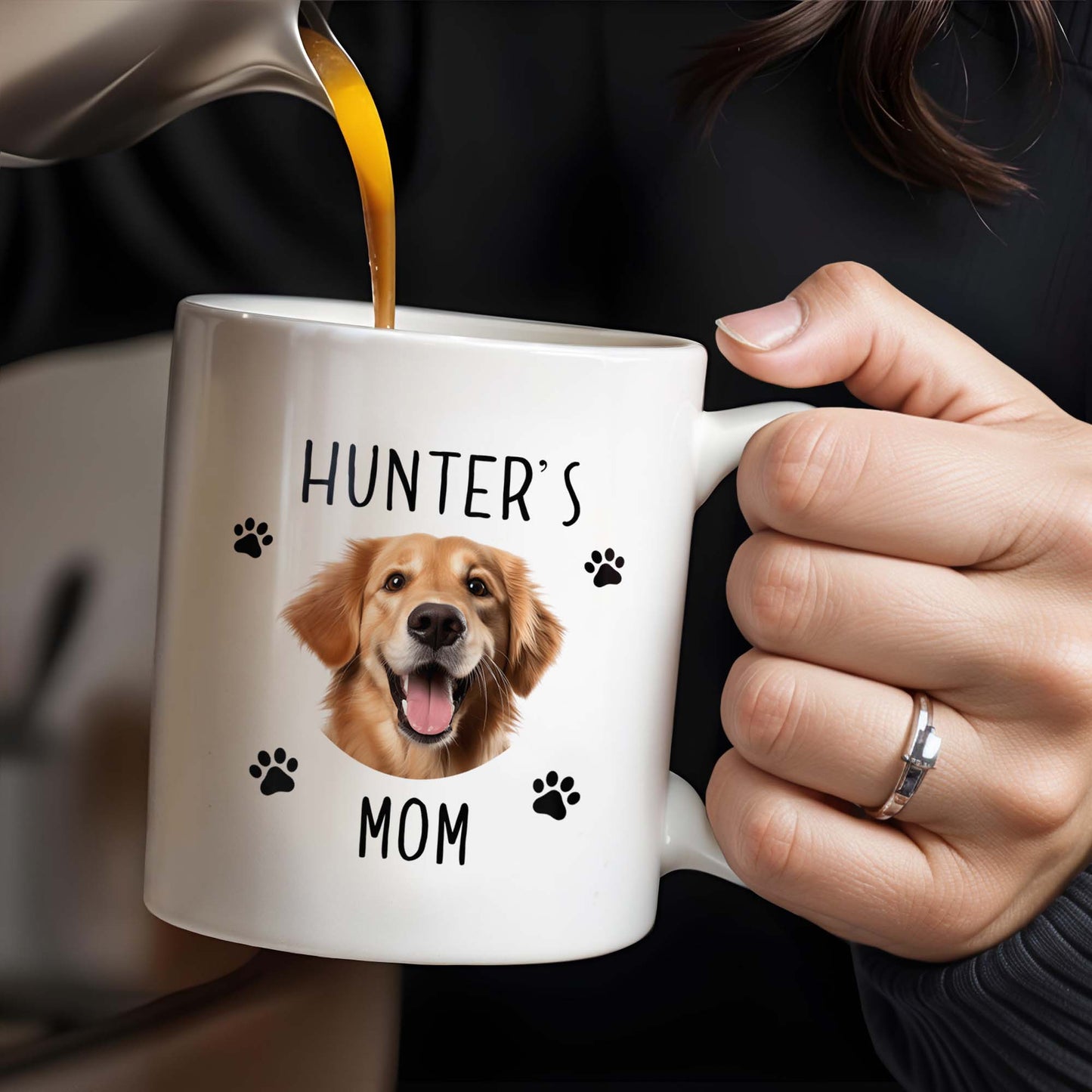Celebrate Your Pet Love With A Charming Dog And Paws Mug