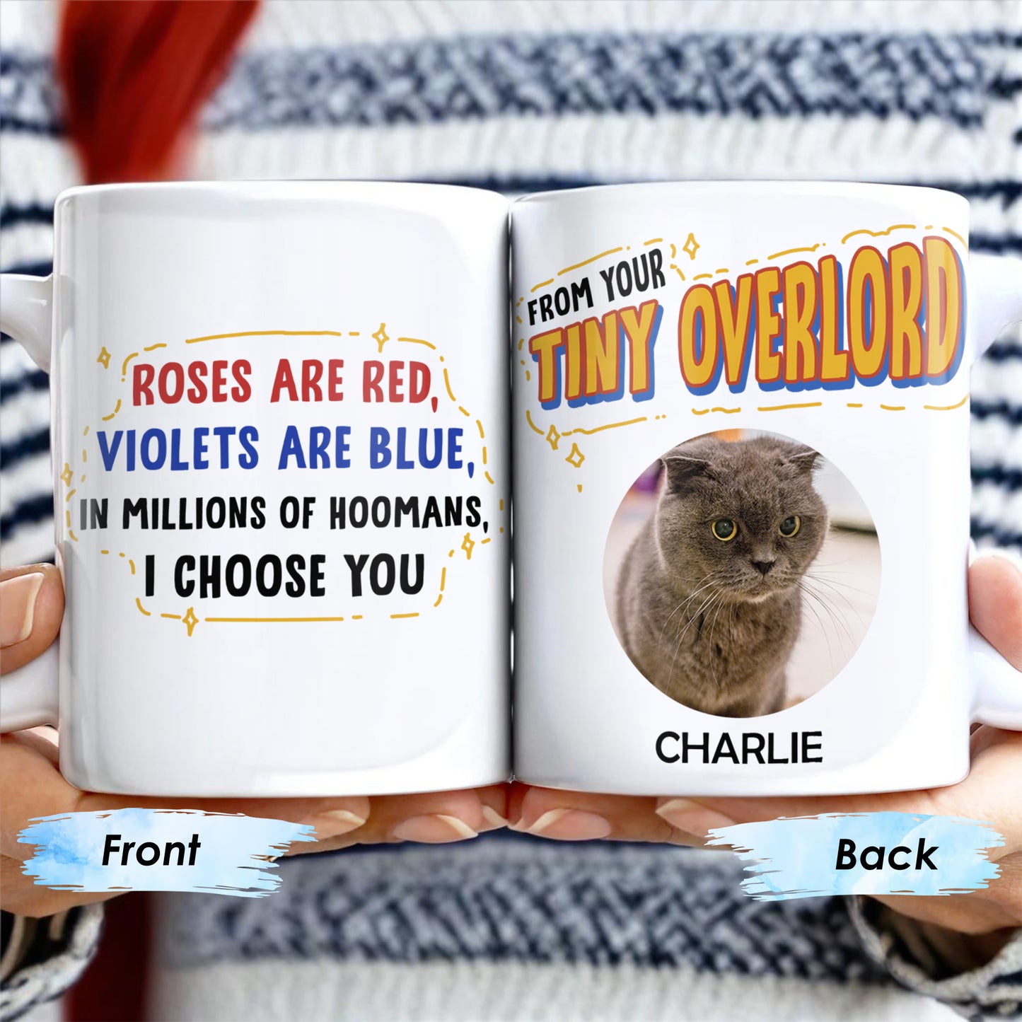 Roses Are Red, Violets Are Blue, I Choose You, Cat Lover Design