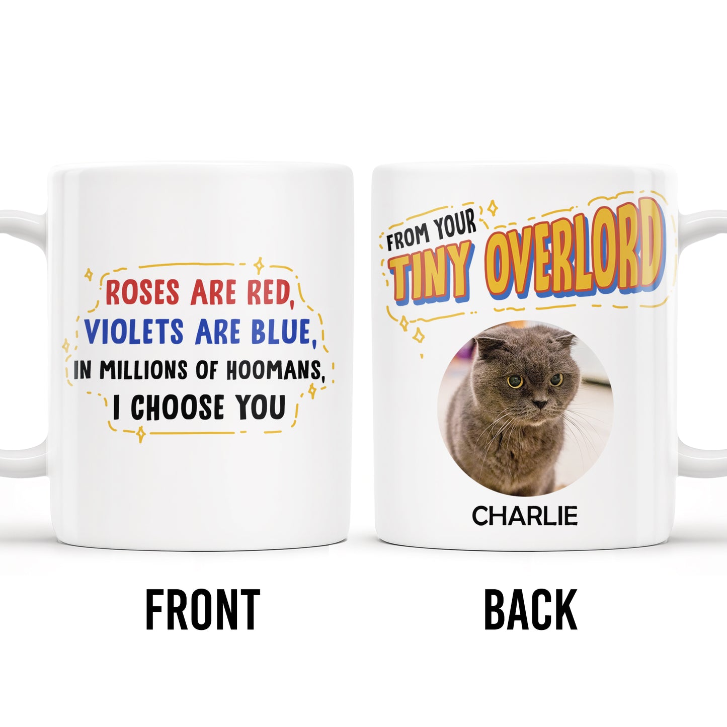Roses Are Red, Violets Are Blue, I Choose You, Cat Lover Design