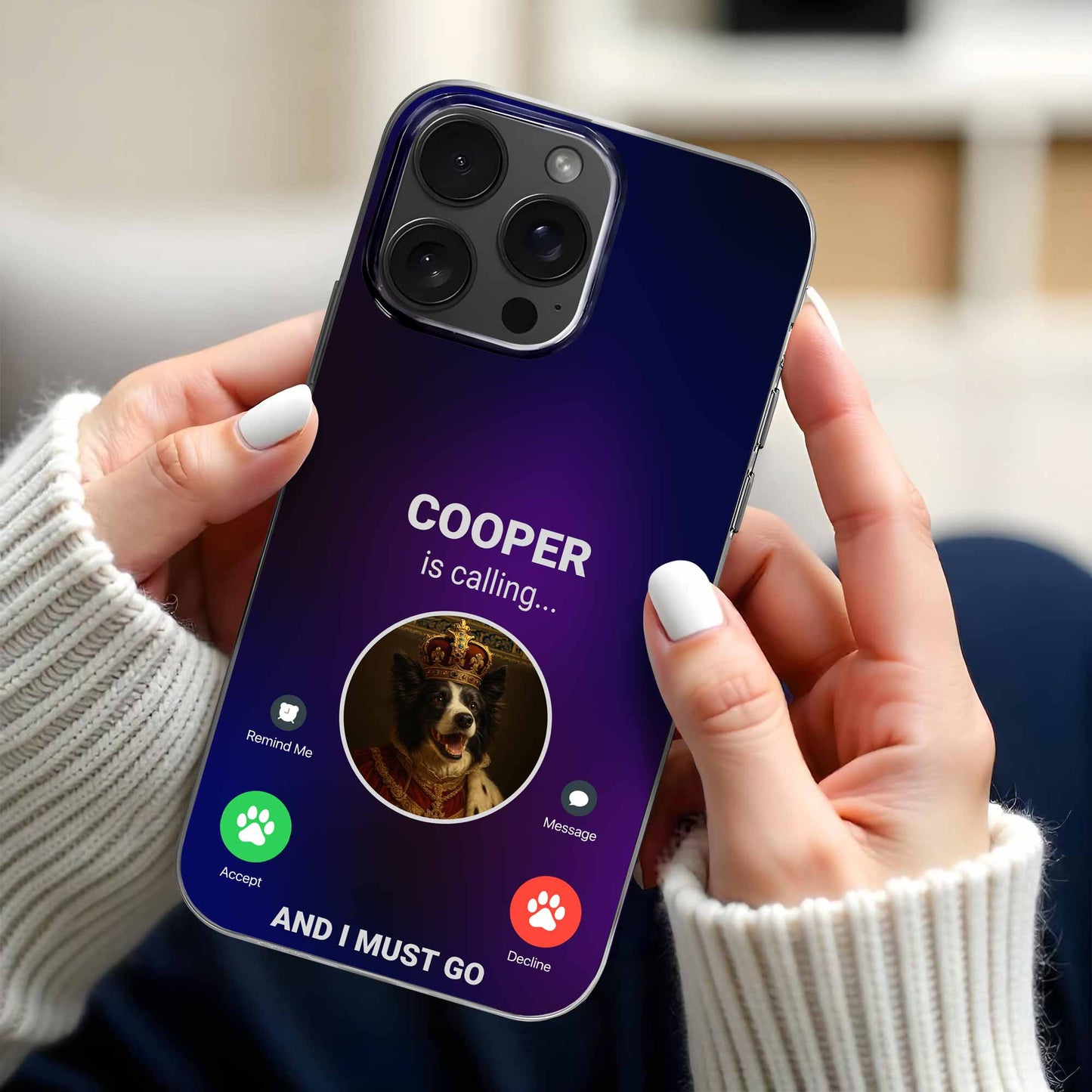 Cooper Is Calling And I Must Go