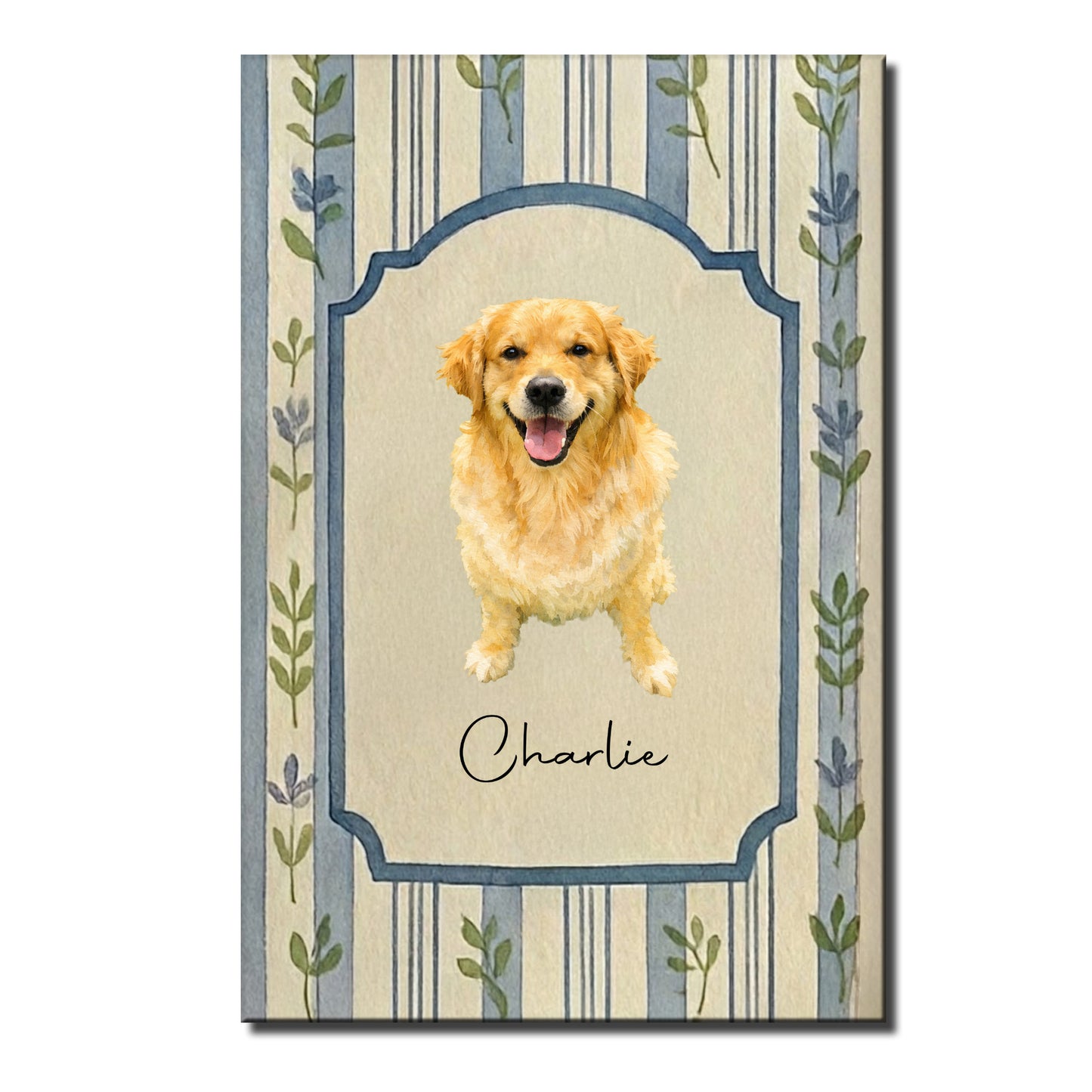 Celebrate Your Furry Friend With A Customizable Pet Portrait