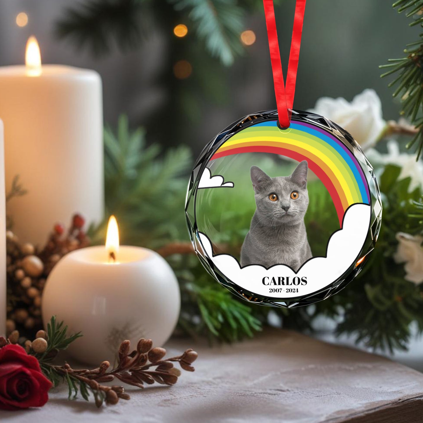 Forever In Our Hearts Personalized Ornament