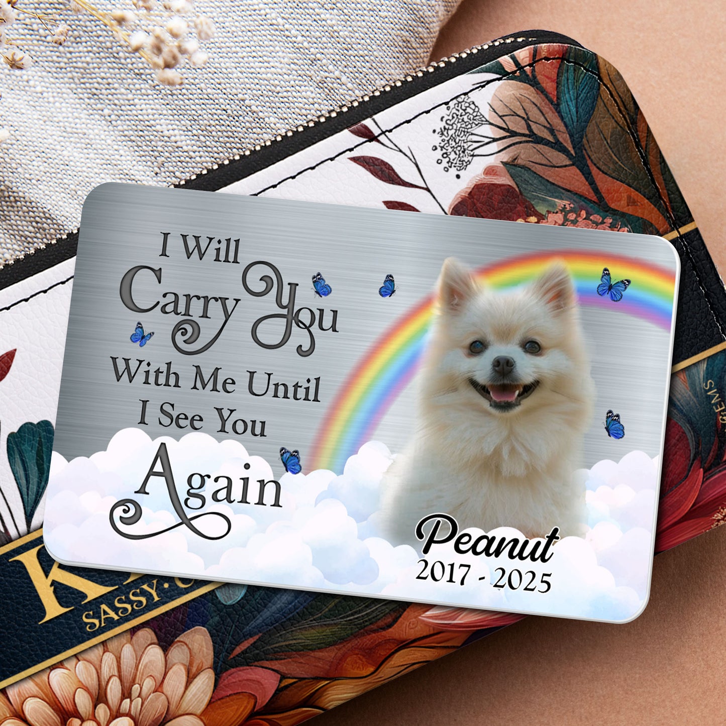I Will Carry You With Me Until I See You Again, Dog And Rainbow