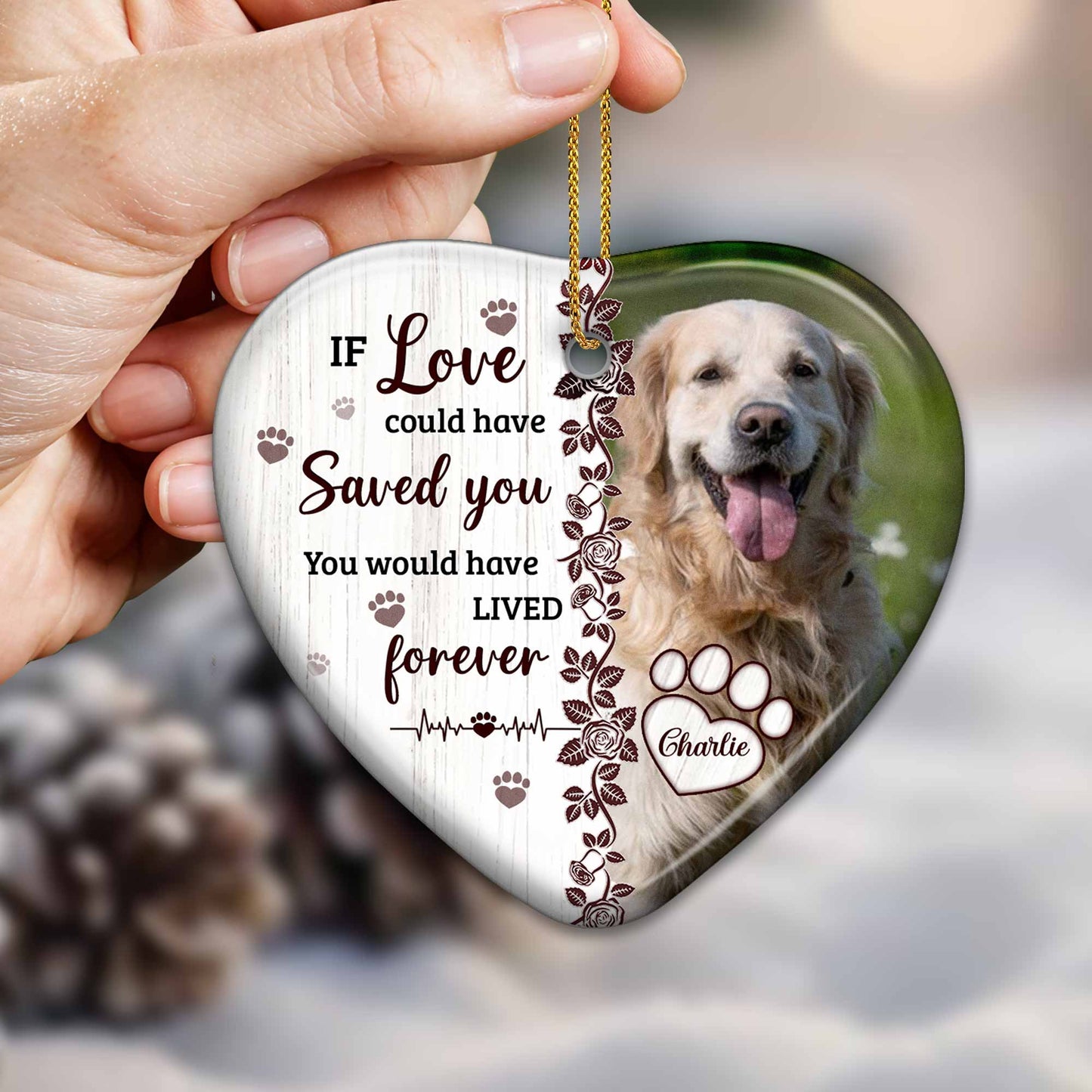 If Love Could Have Saved You, Flowers And Paws