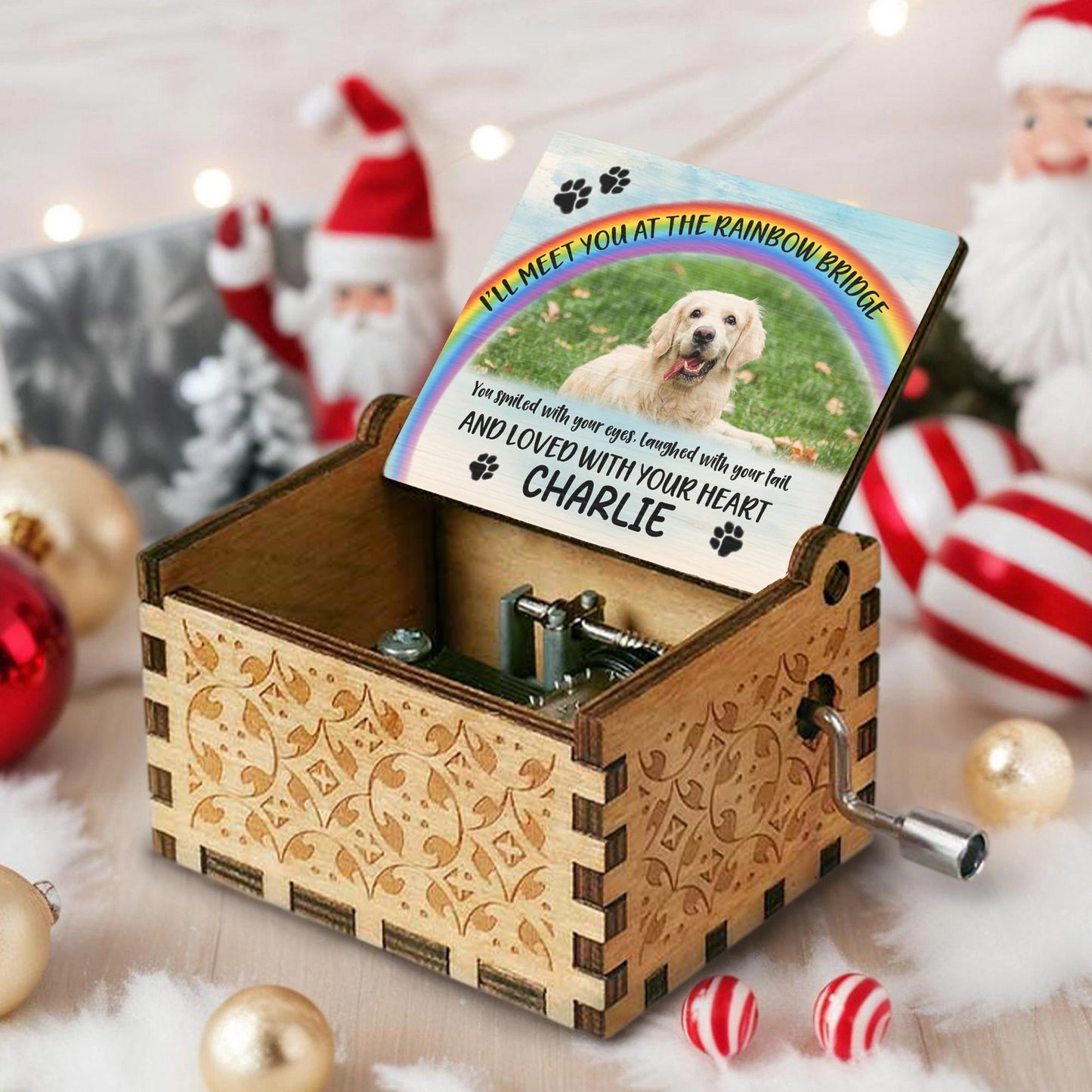 I'll Meet You At The Rainbow Bridge, Rainbow and Dog