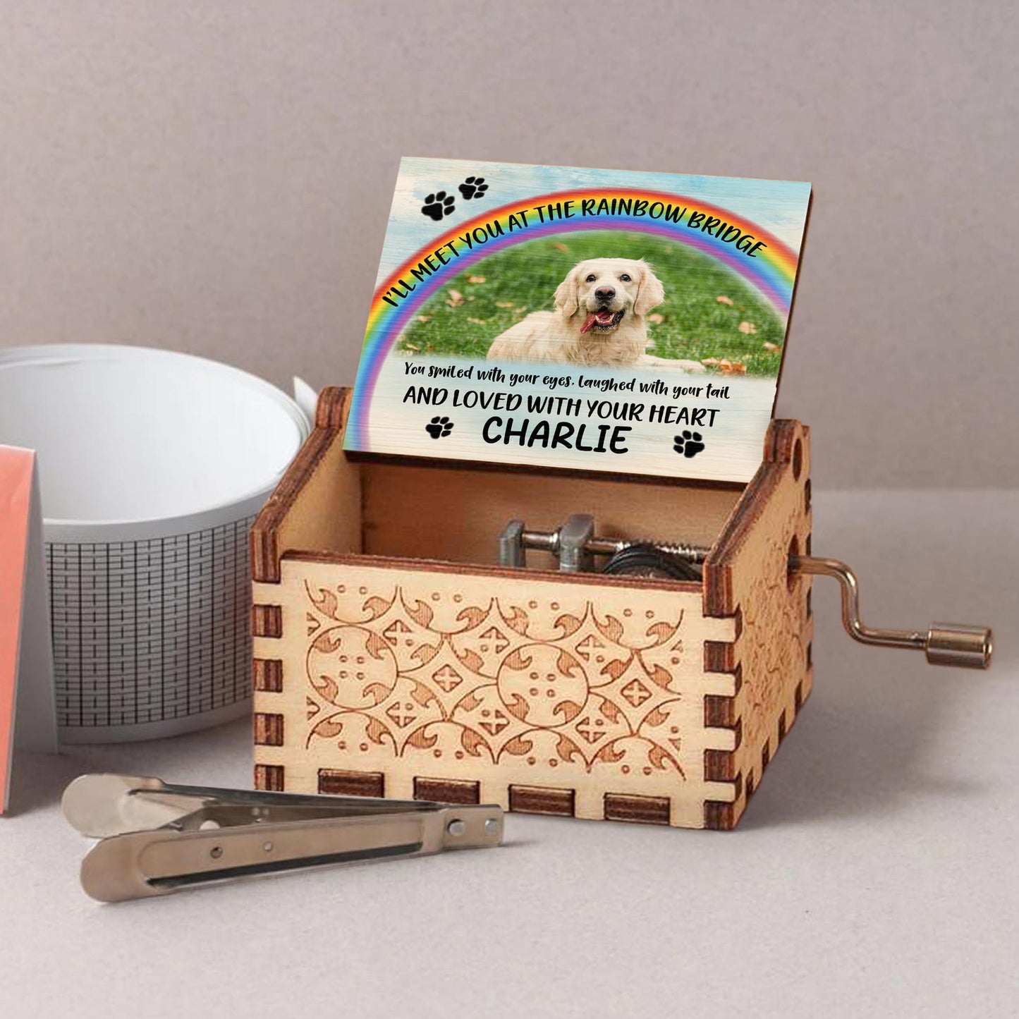 I'll Meet You At The Rainbow Bridge, Rainbow and Dog