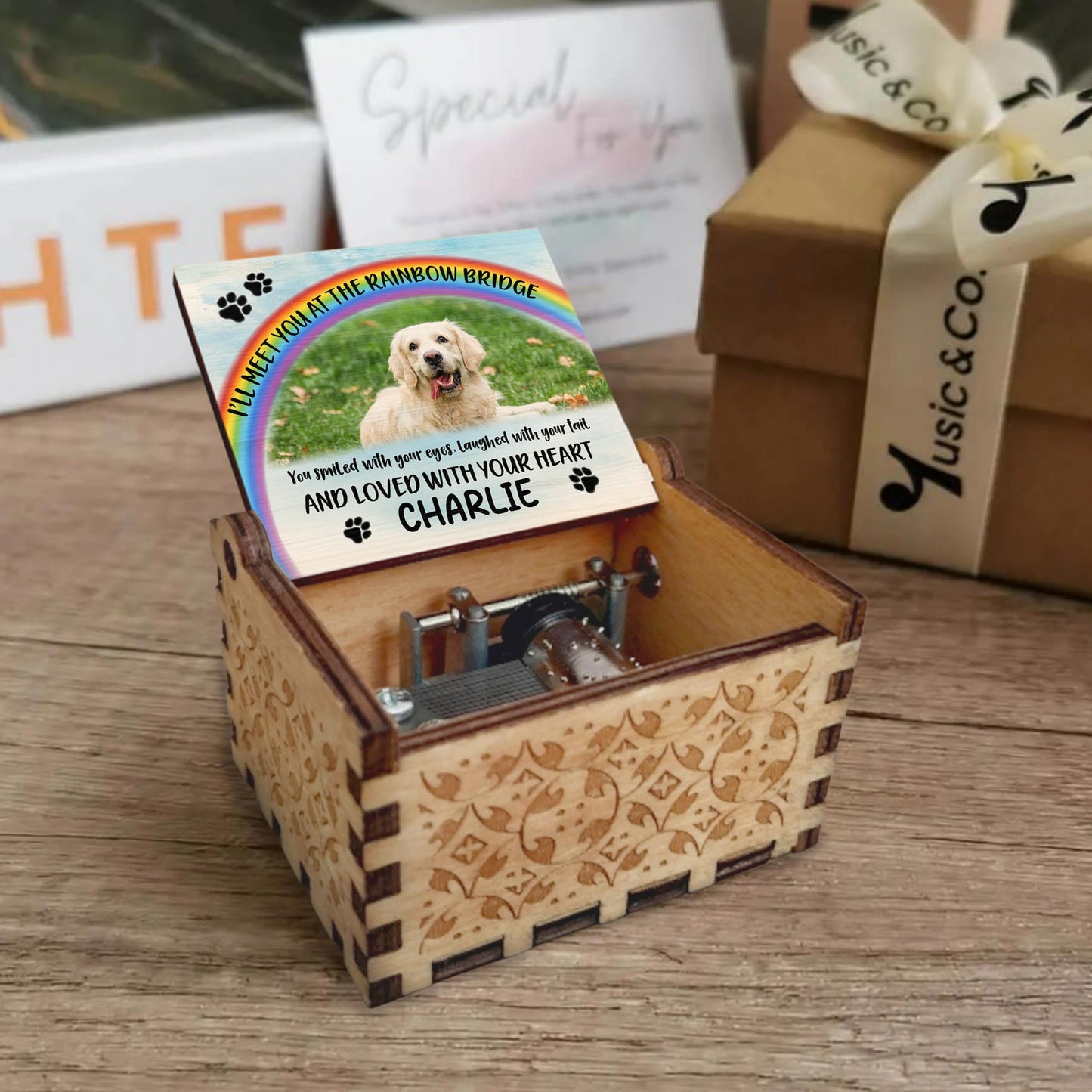 I'll Meet You At The Rainbow Bridge, Rainbow and Dog