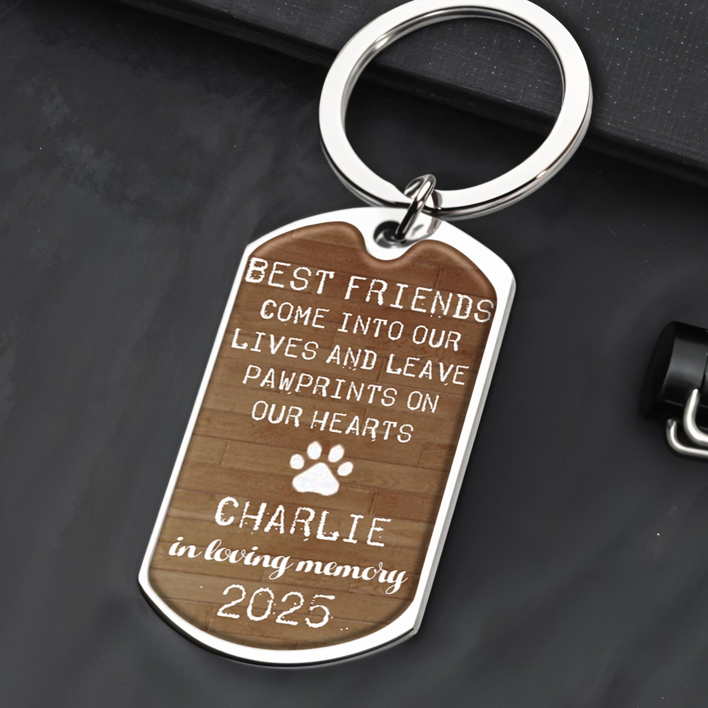 Best Friends Come Into Our Lives And Leave Pawprints On Our Hearts, Dog And Pawprints