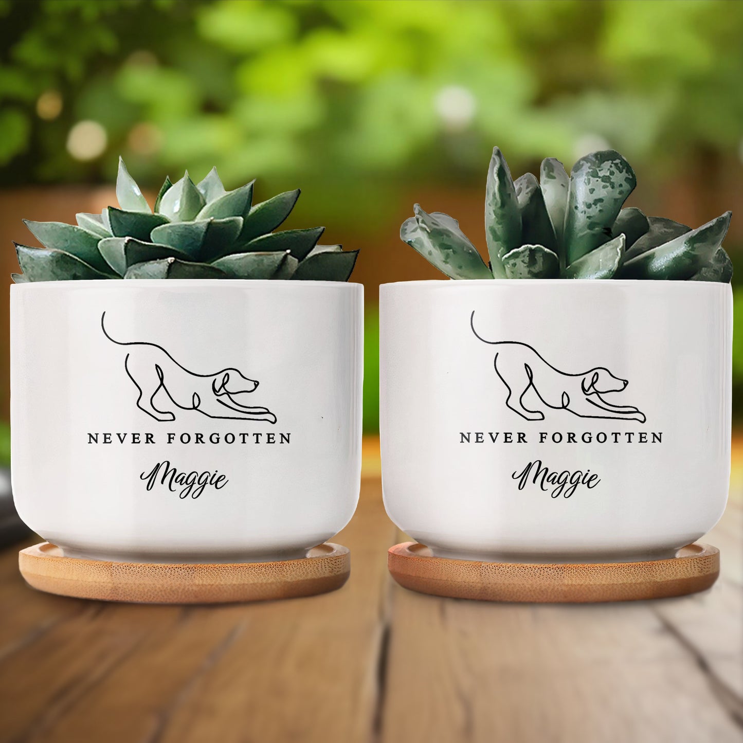 Never Forgotten, Dog And Paw Prints