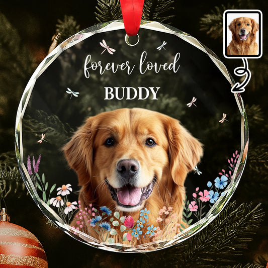 Forever Loved Buddy With Colorful Flowers
