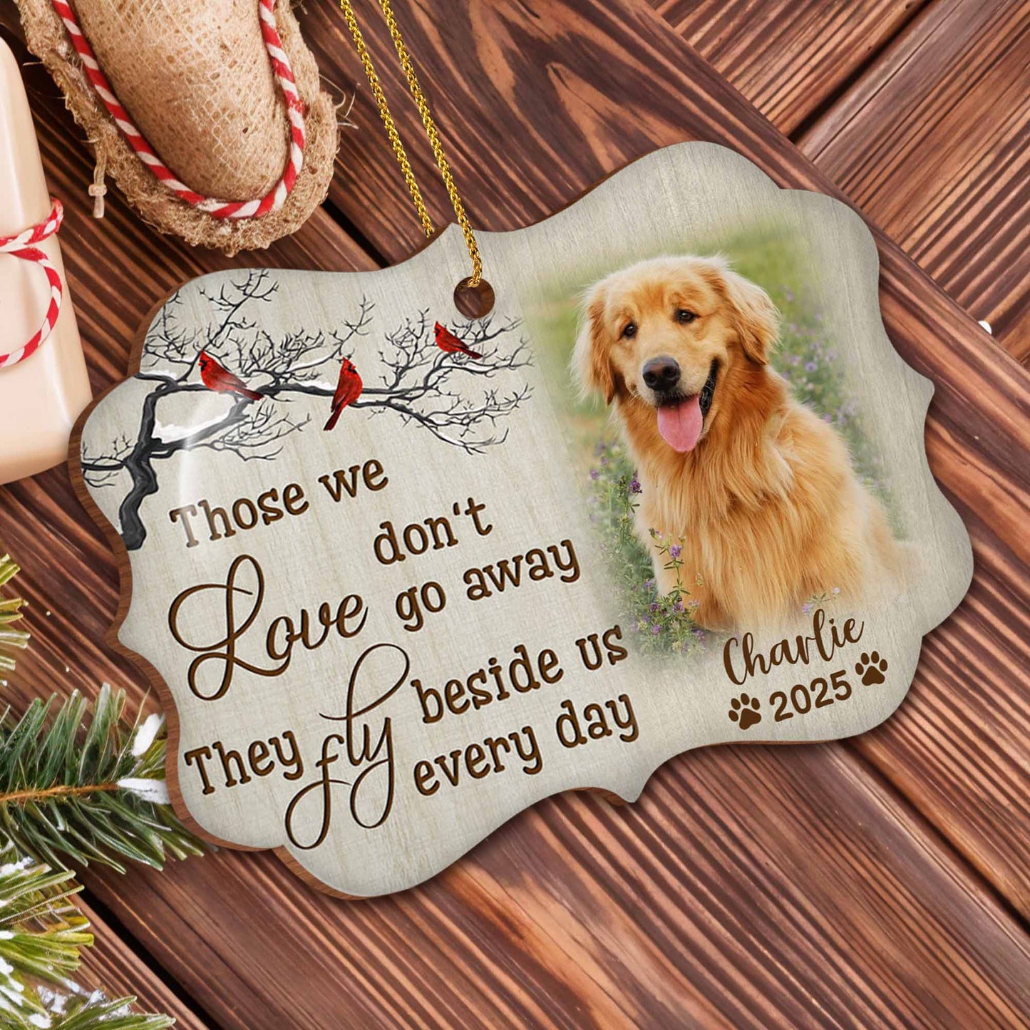 Those We Love Don't Go Away, Dog and Cardinals