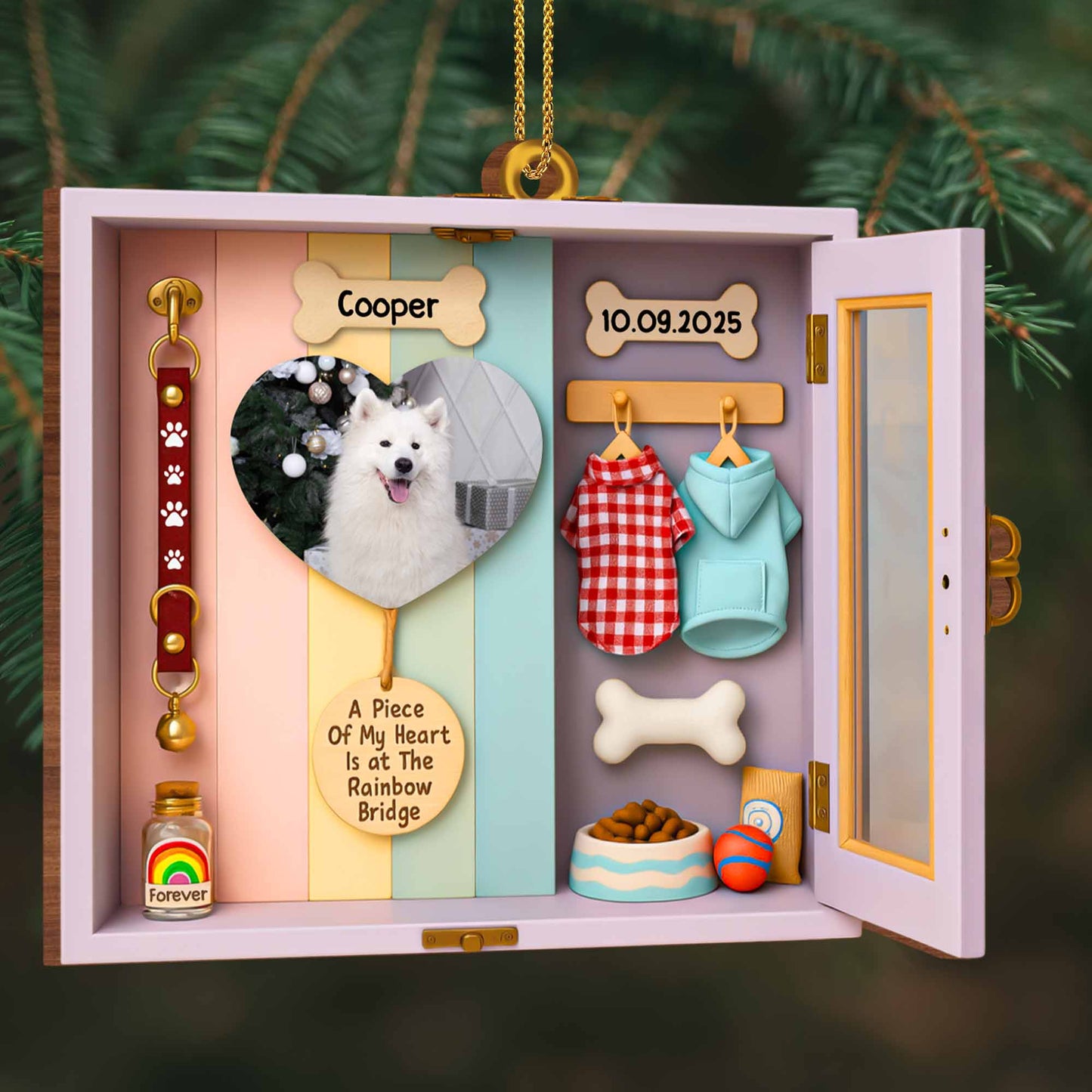 A Piece Of My Heart, Rainbow And Dog Memorabilia