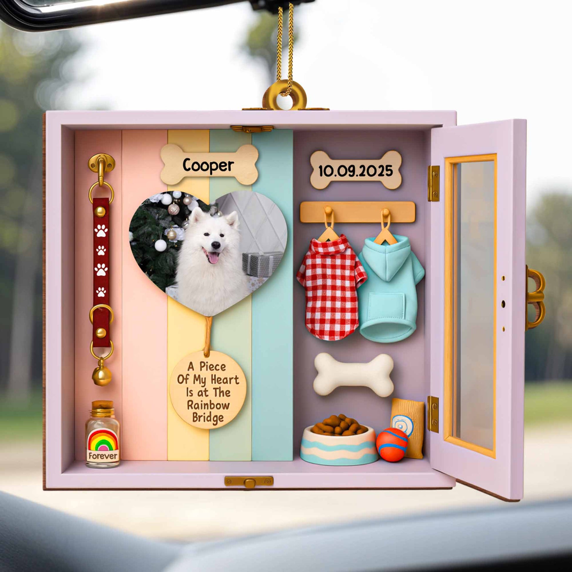 A Piece Of My Heart, Rainbow And Dog Memorabilia