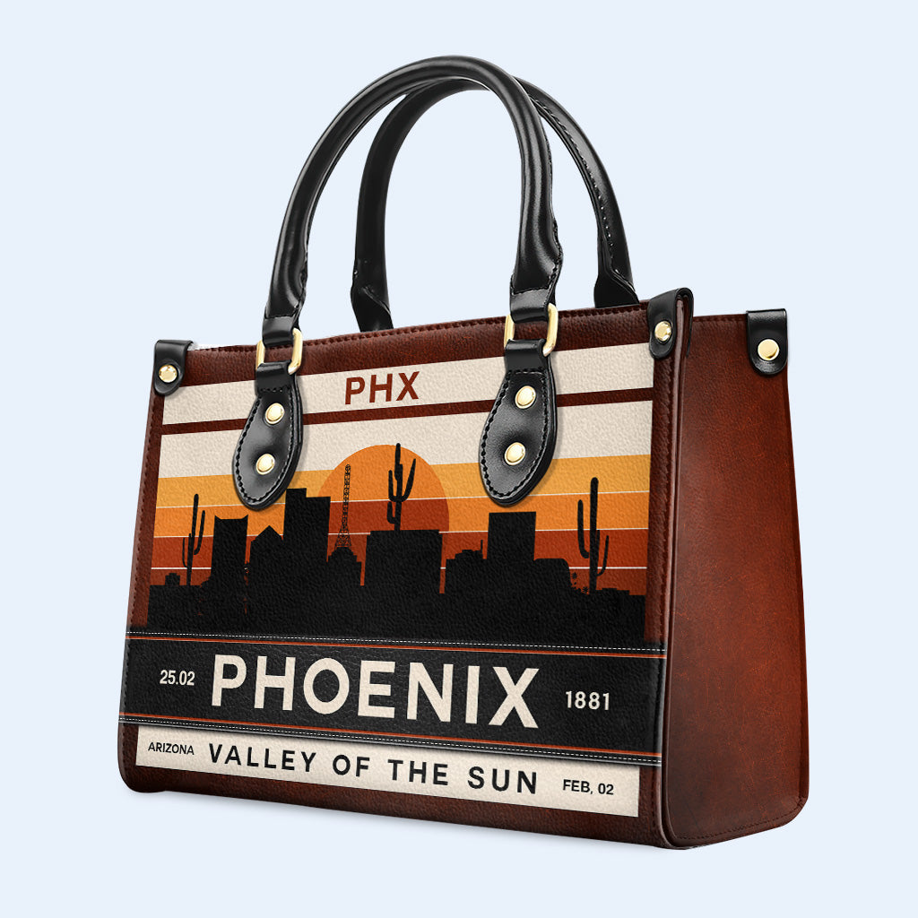 Phoenix - Sac à main en cuir - PHX01