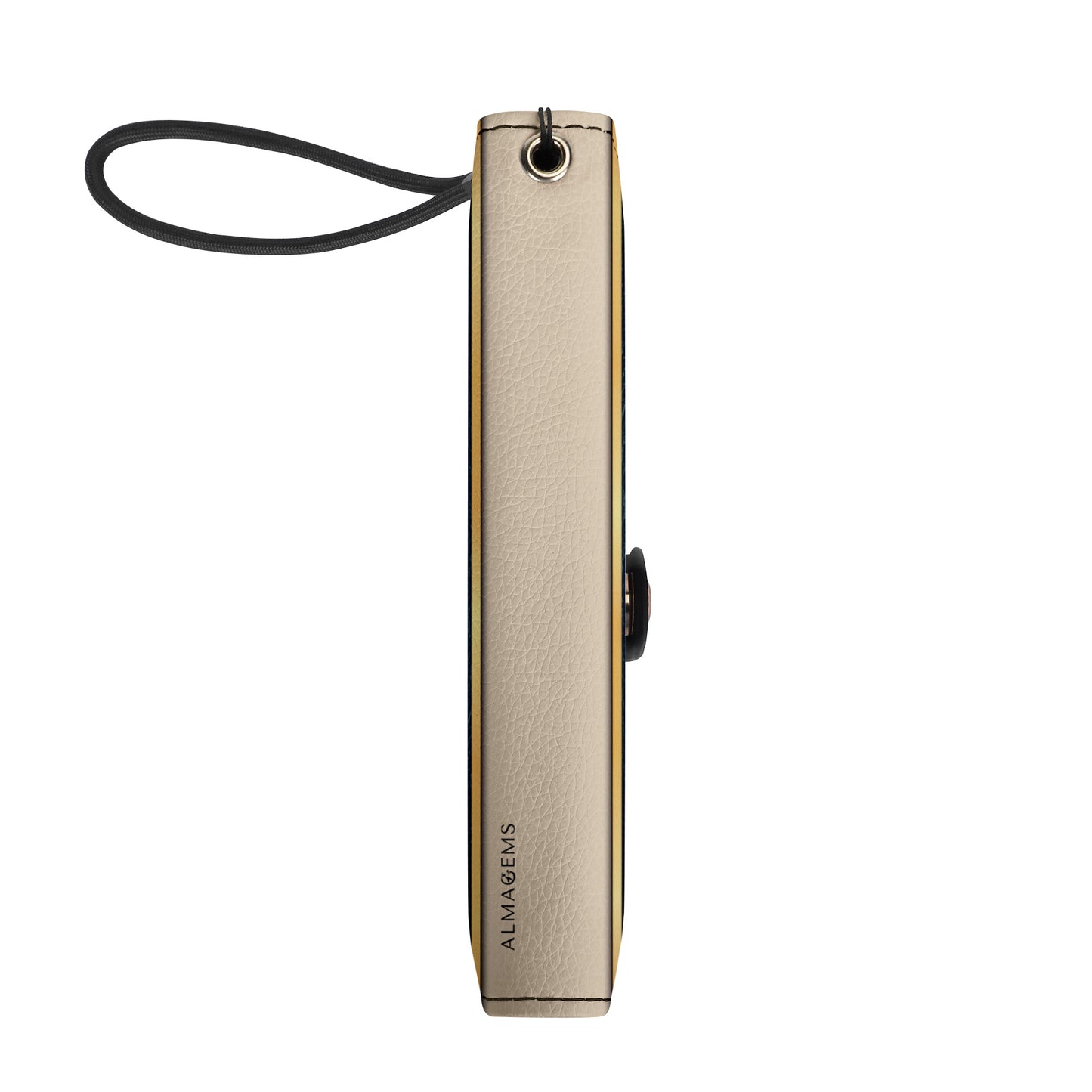 Queen Beige - Cartera de cuero personalizada para teléfono - Q02BGPW