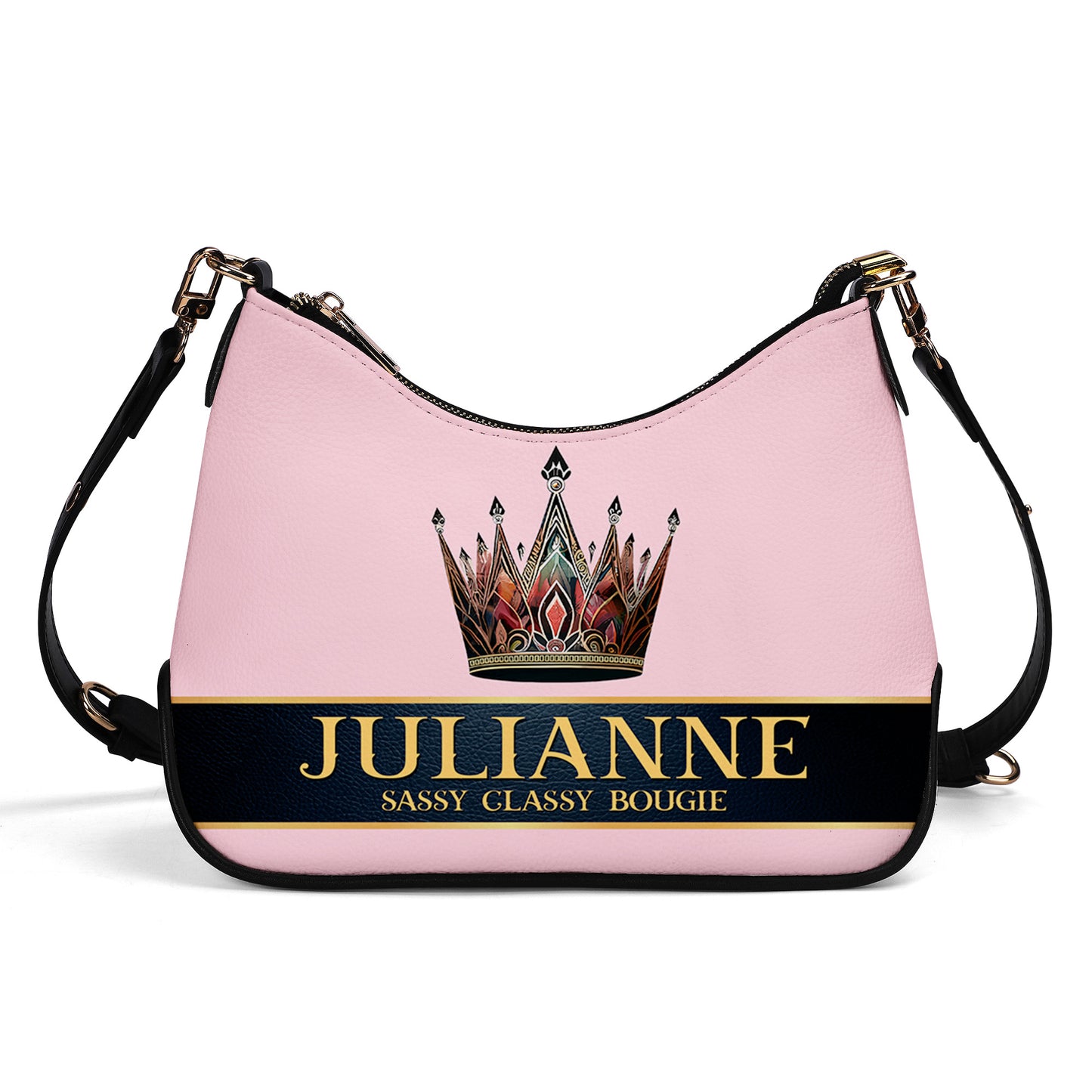 Queen Pink - Bolso bandolera con cadena personalizado - Q02PCH
