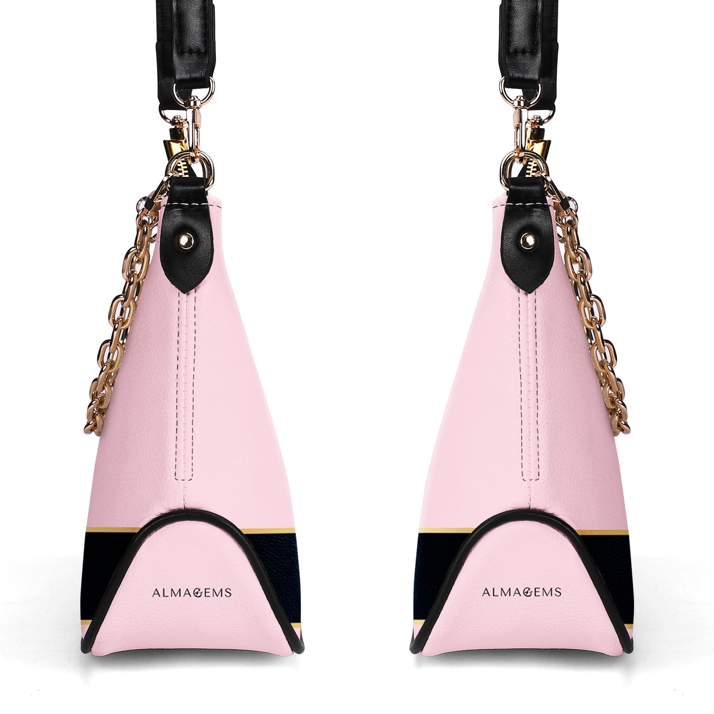 Queen Pink - Bolso bandolera con cadena personalizado - Q02PCH