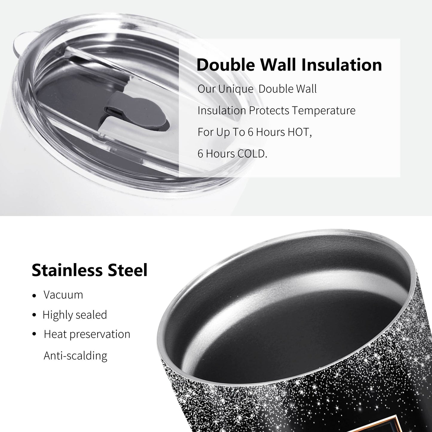 Custom Comic Art - Personalized Stainless Steel Tumbler 20oz 30oz - QCUSTOM01TB