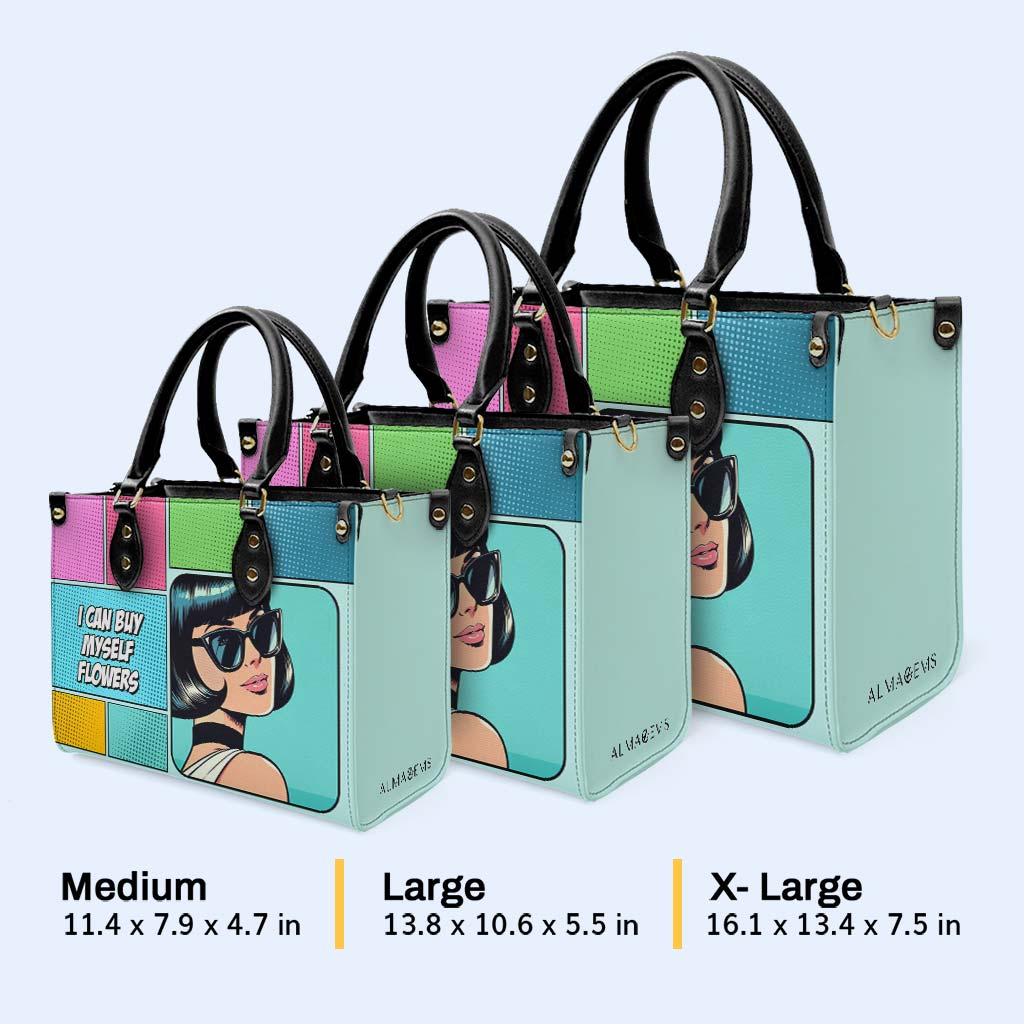 Personnalisez votre sac à main en cuir avec des illustrations et du texte personnalisés - QCUSTOM04