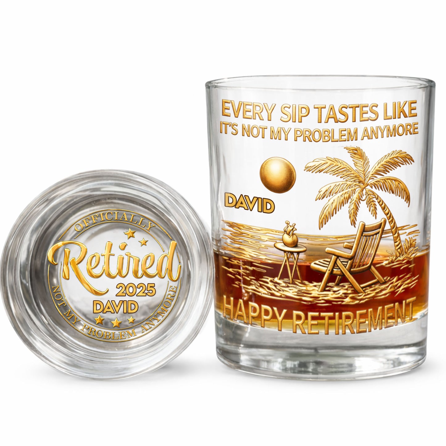 Every Sip Tastes Like It's Not My Problem Anymore Palm Tree Beach