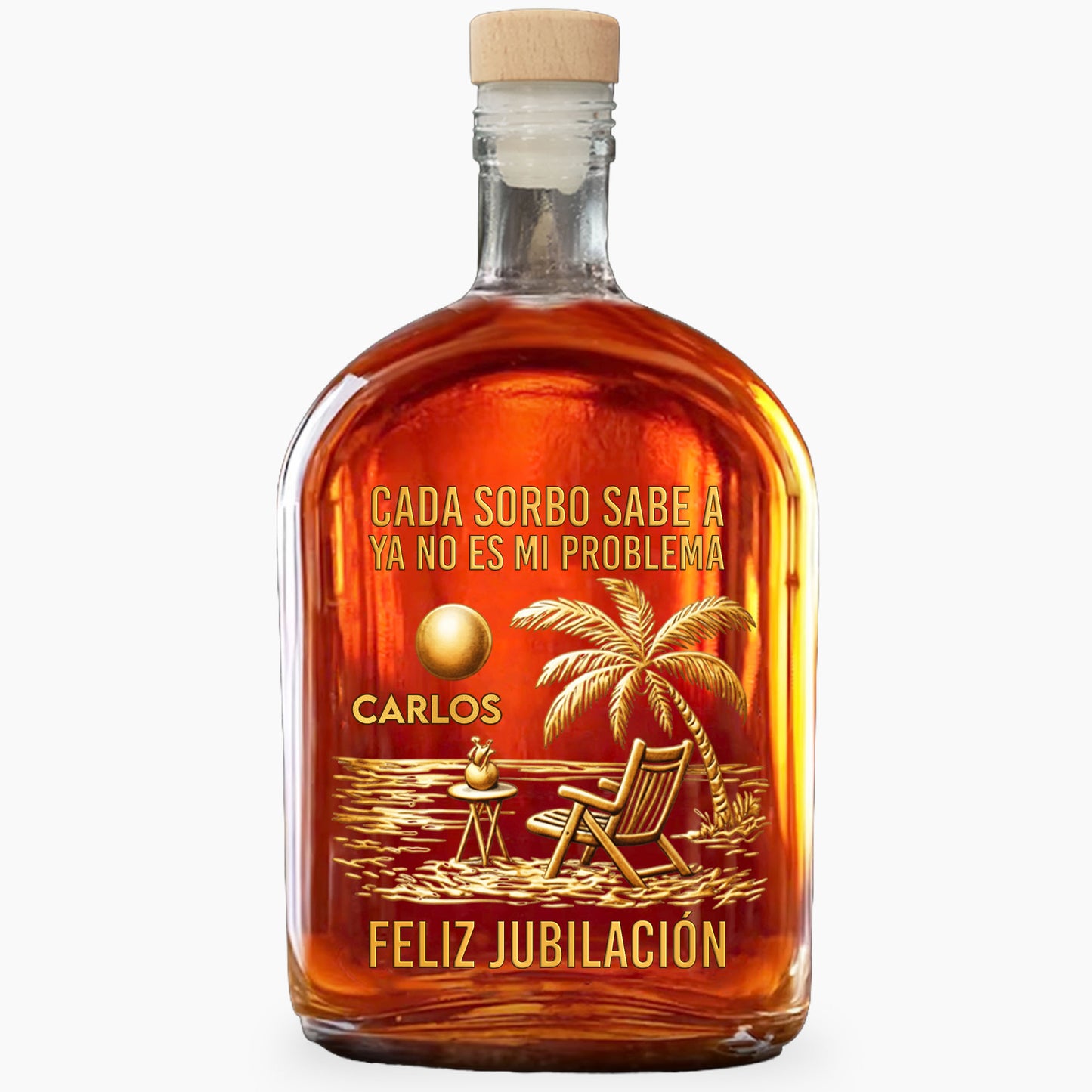 Cada Sorbo Sabe A Ya No Es Mi Problema Tropical Palm Tree Beach