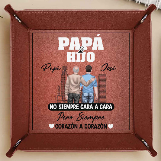 Papá & Hijo Jose, No Siempre Cara A Cara Pero Siempre Corazón A Corazón, Father and Son and Cityscape