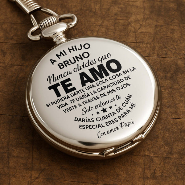 A Mi Hijo, Nunca Olvides Que Te Amo