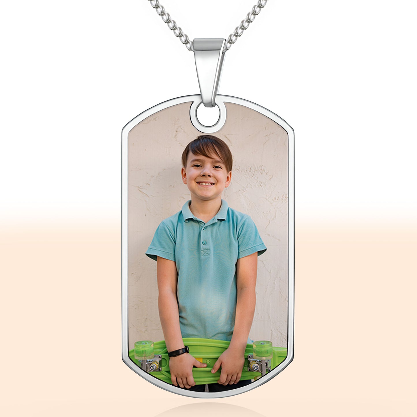 Cherish Every Moment With Your Loved Ones, Photo Necklace
