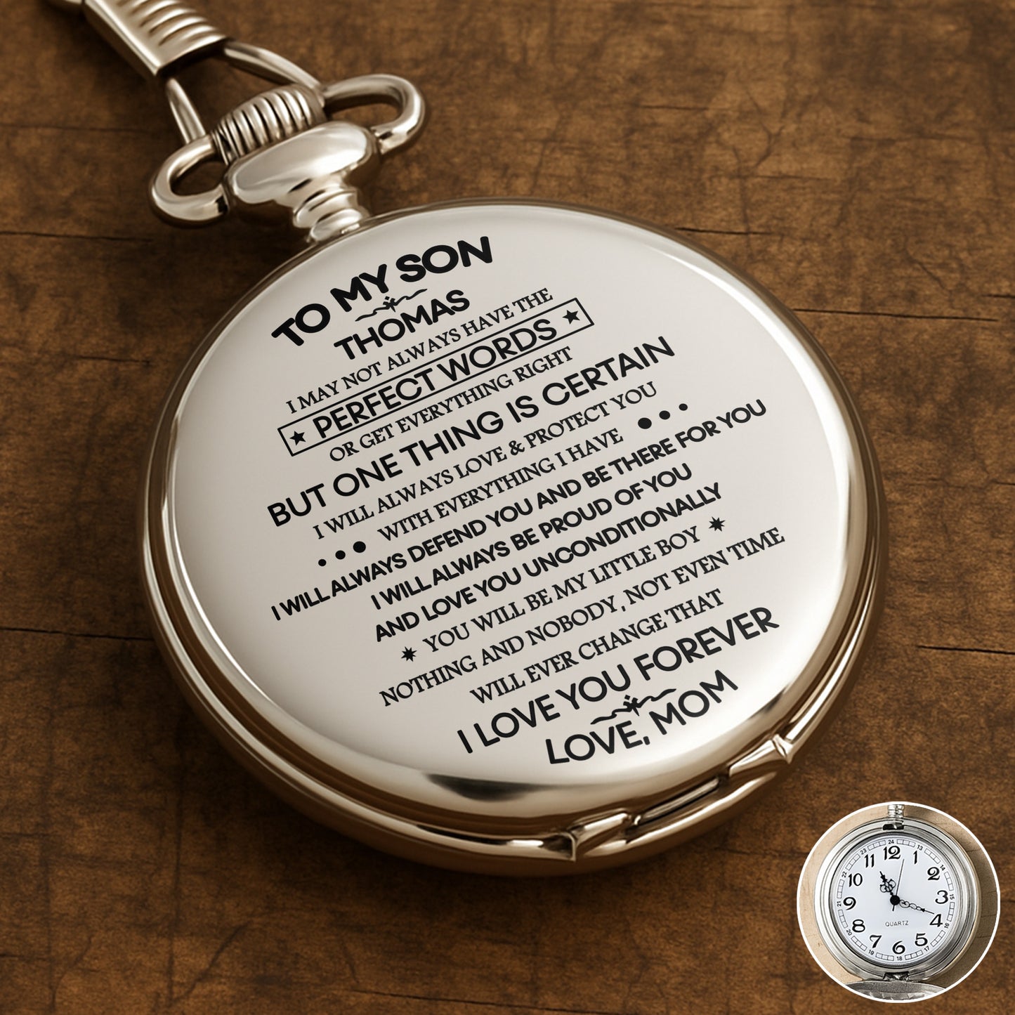 To My Son, An Everlasting Love And Protection