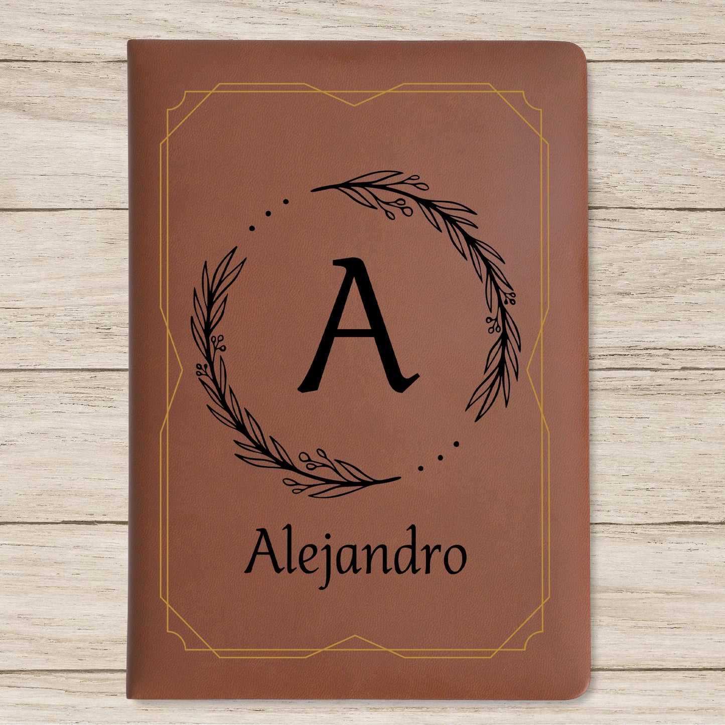 Enhance Your Writing Experience, Leaf Motifs And Geometric Borders