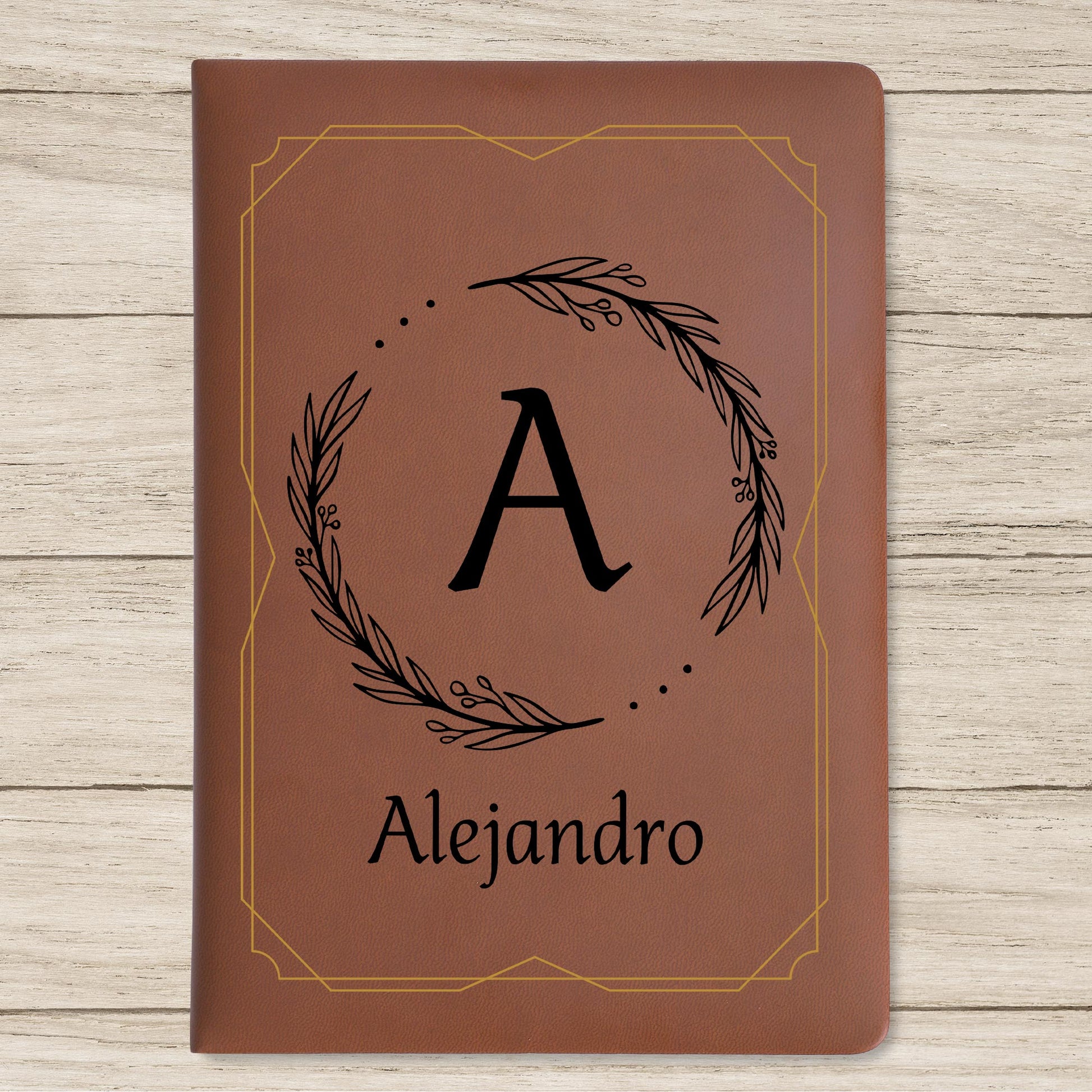 Enhance Your Writing Experience, Leaf Motifs And Geometric Borders