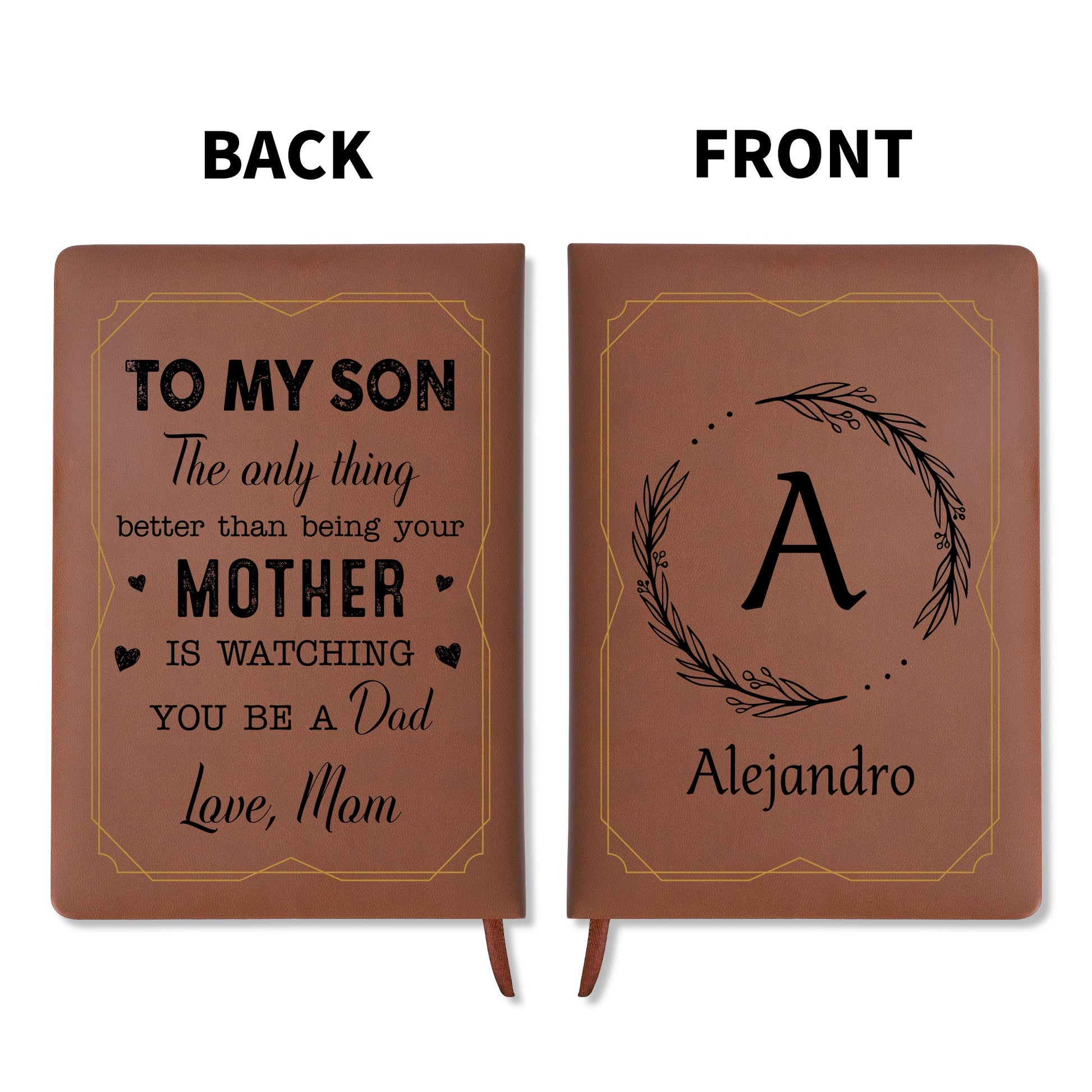 Enhance Your Writing Experience, Leaf Motifs And Geometric Borders