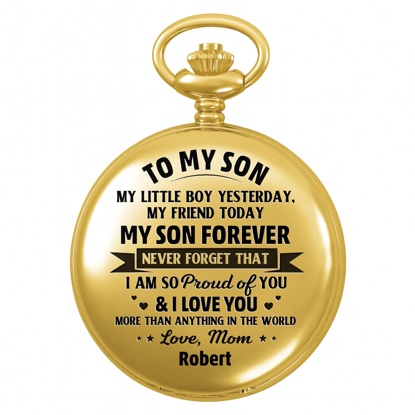 To My Son, My Little Boy Yesterday, Pocket Watch