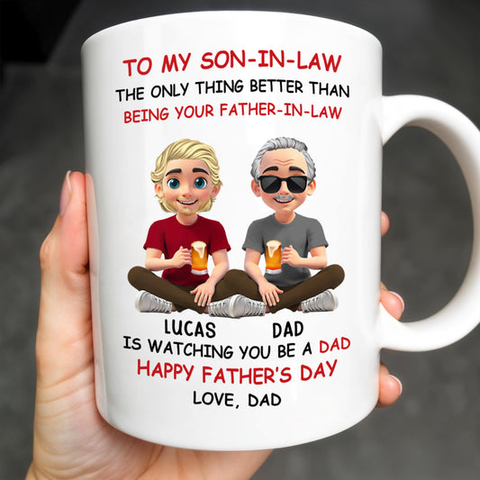 To My Son-In-Law, The Only Thing Better Than Being Your Father-In-Law, Cartoon Characters