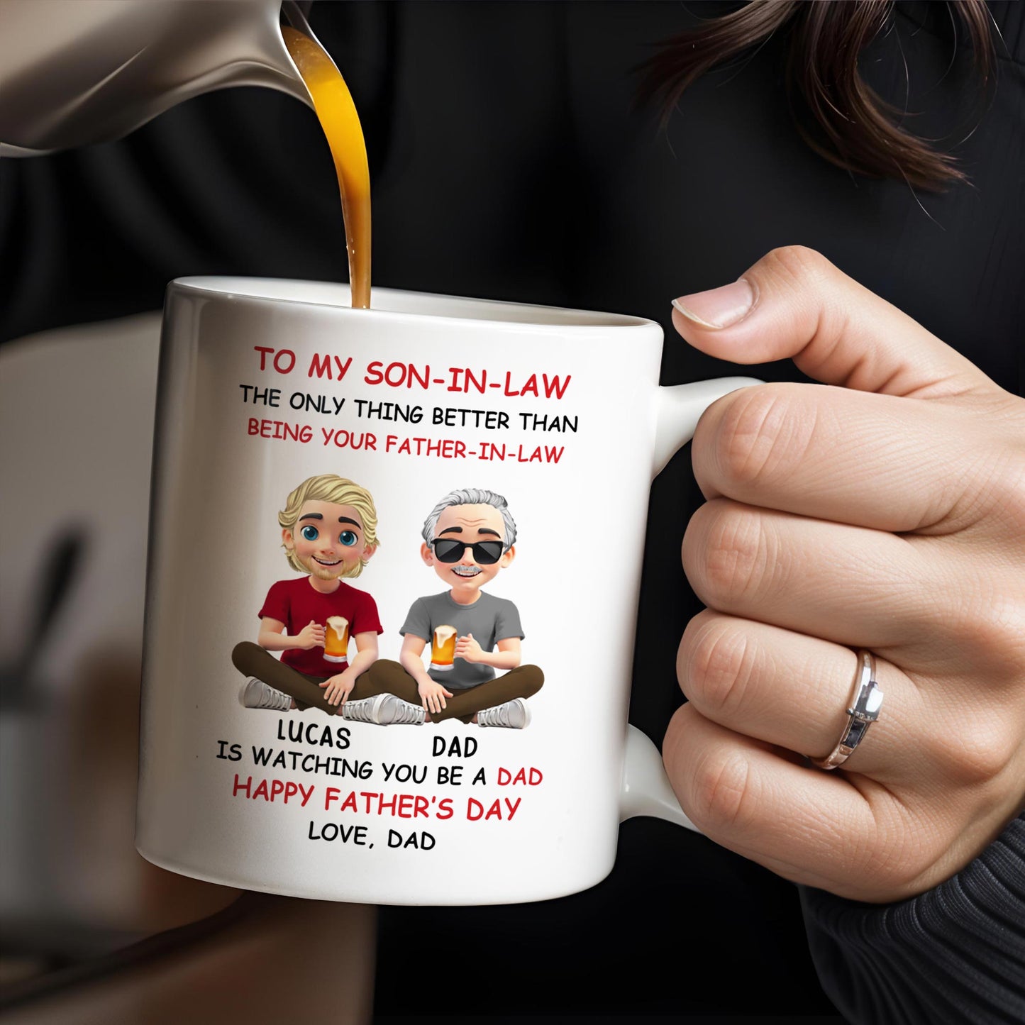 To My Son-In-Law, The Only Thing Better Than Being Your Father-In-Law, Cartoon Characters