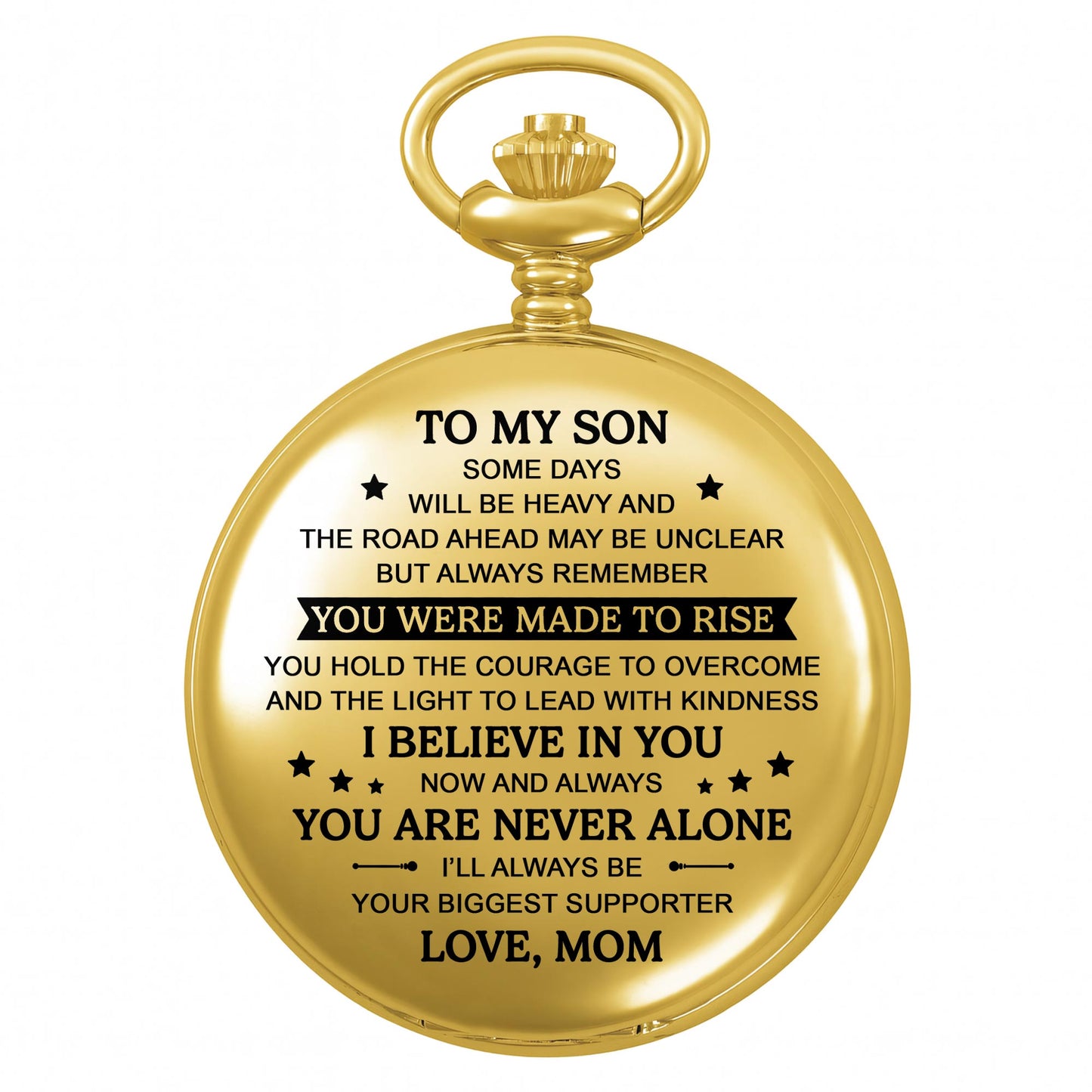 To My Son Some Days Will Be Heavy Stars And Banner