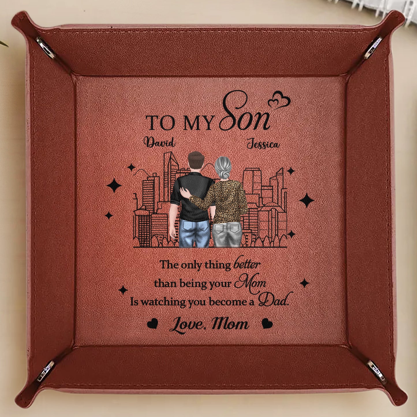 Watching You Become A Dad City Skyline