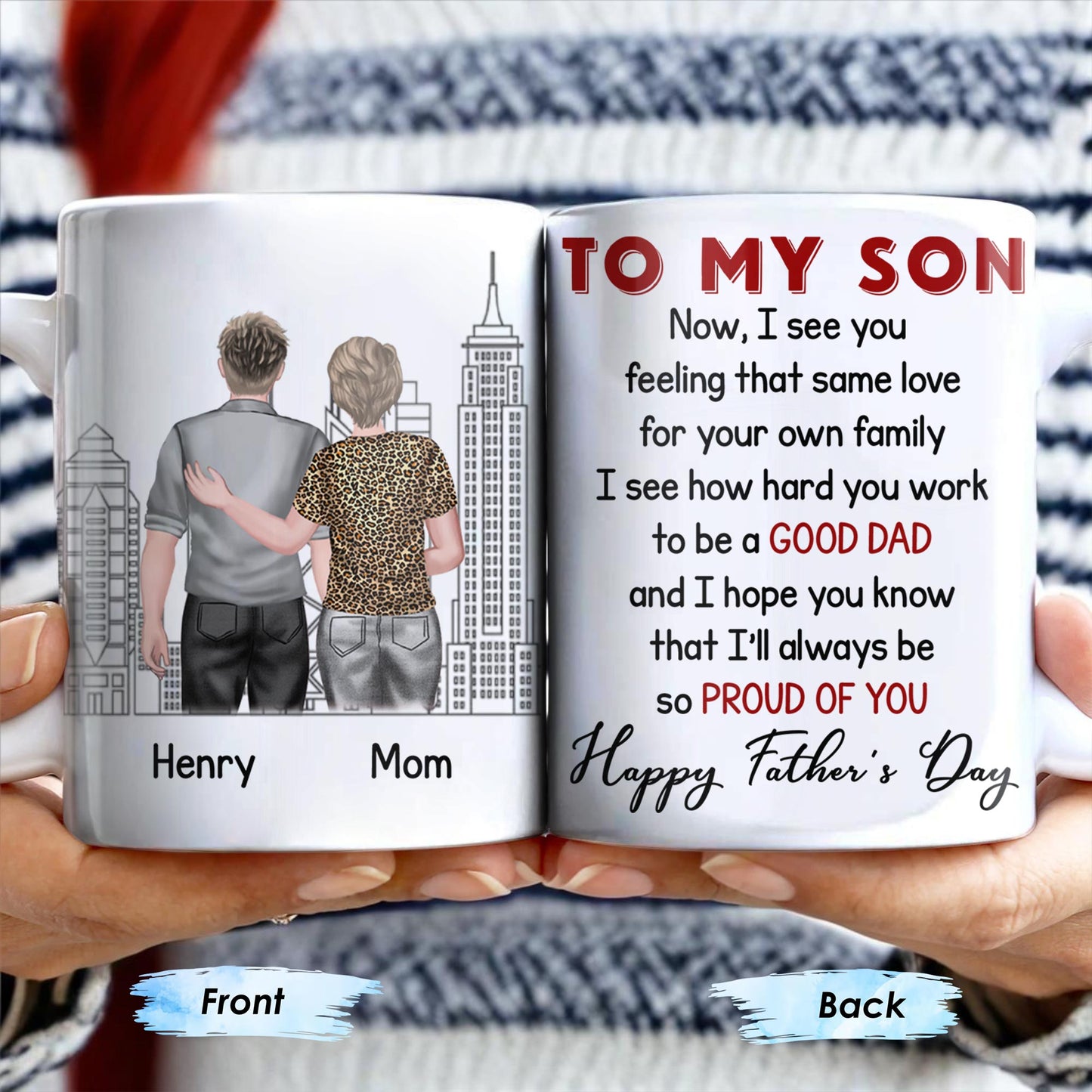To My Son, Now, I See You Feeling That Same Love, Skyscraper