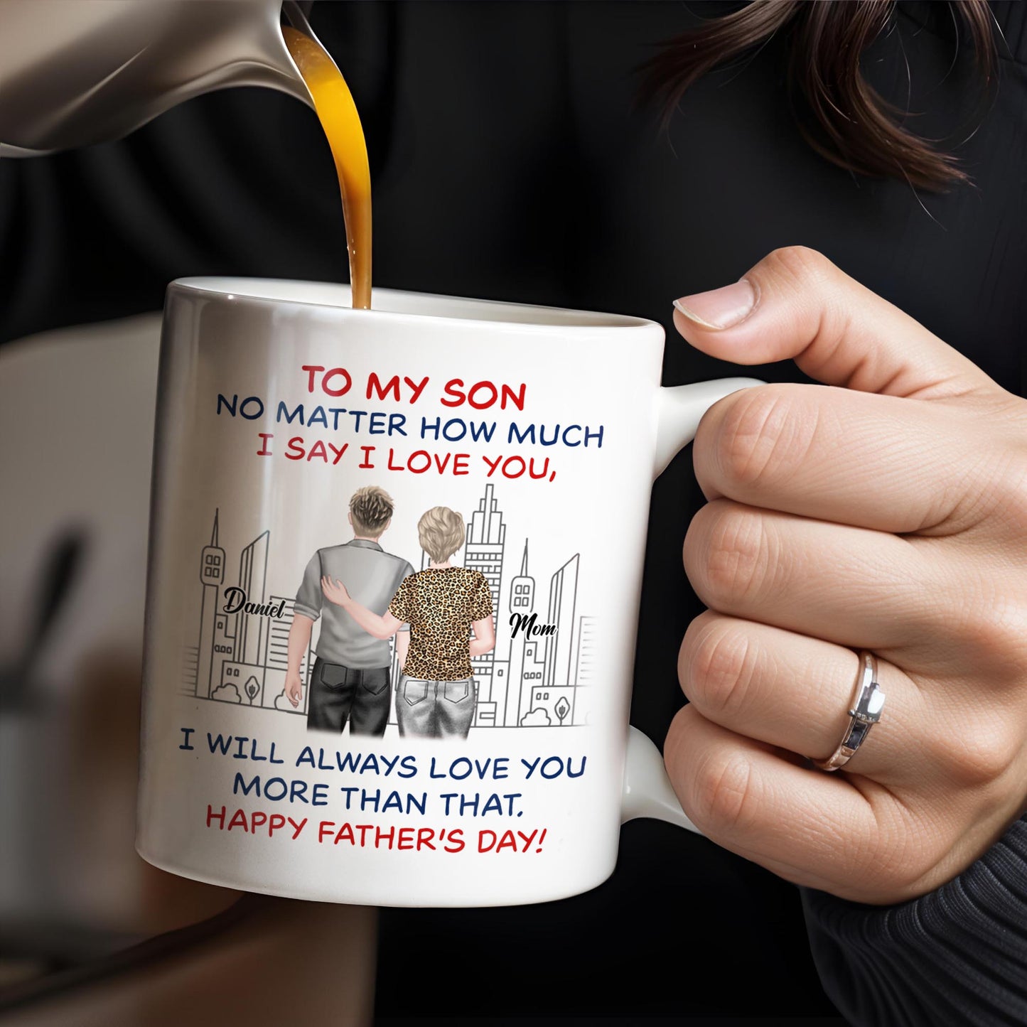 To My Son No Matter How Much I Say I Love You, I Will Always Love You More Than That, Cityscape