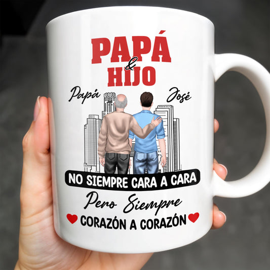 Papá & Hijo, No Siempre Cara A Cara Pero Siempre Corazón A Corazón, Father and Son, Cityscape