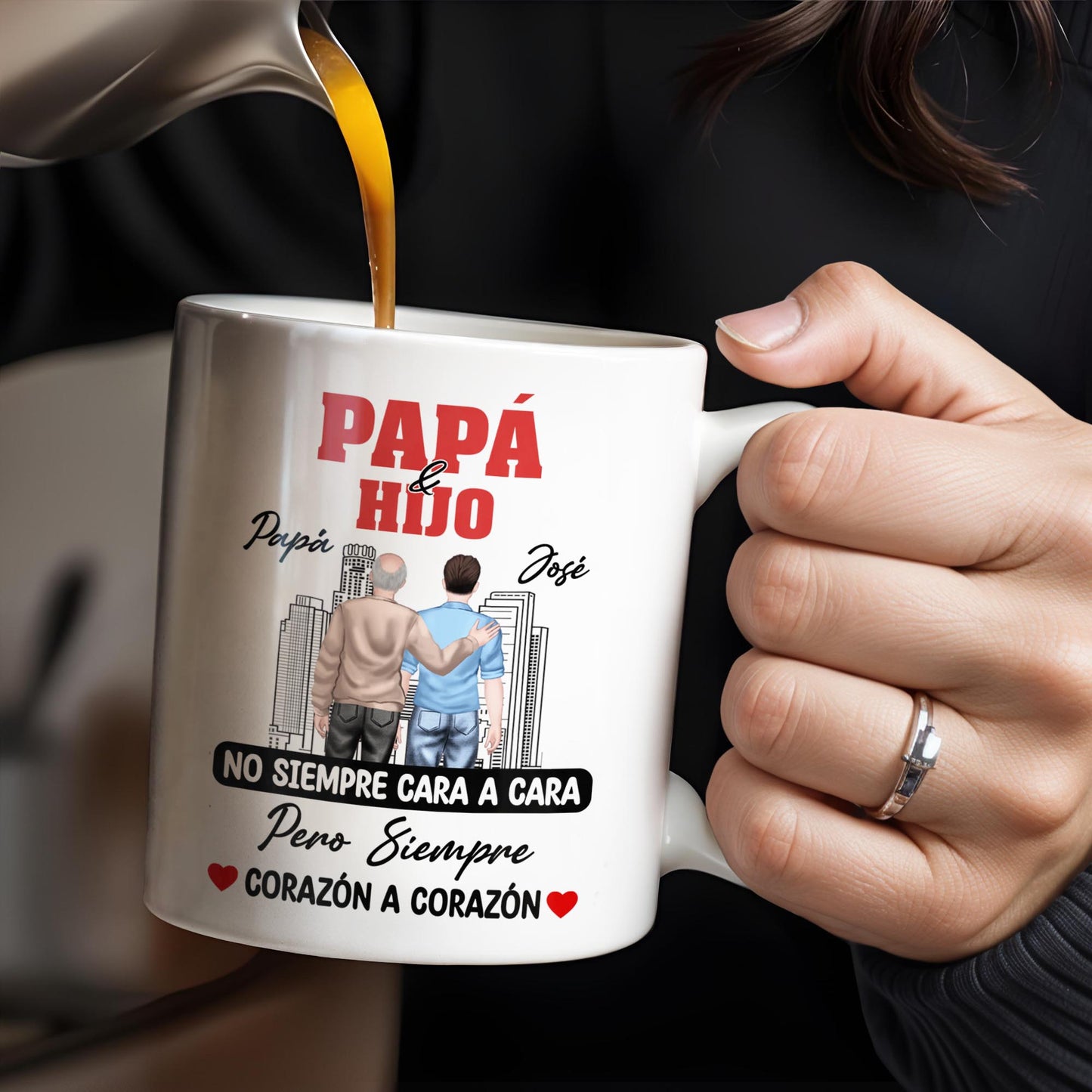 Papá & Hijo, No Siempre Cara A Cara Pero Siempre Corazón A Corazón, Father and Son, Cityscape
