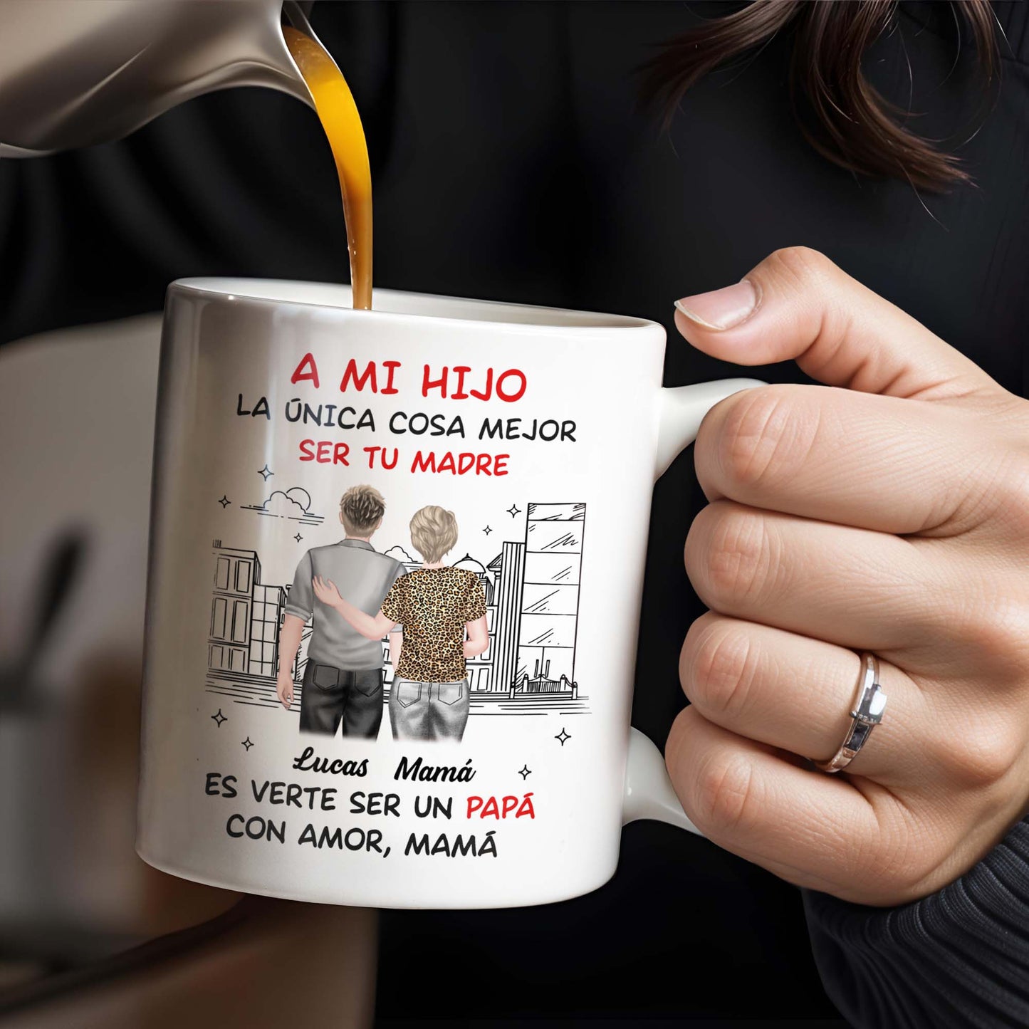 A Mi Hijo, La Única Cosa Mejor Ser Tu Madre