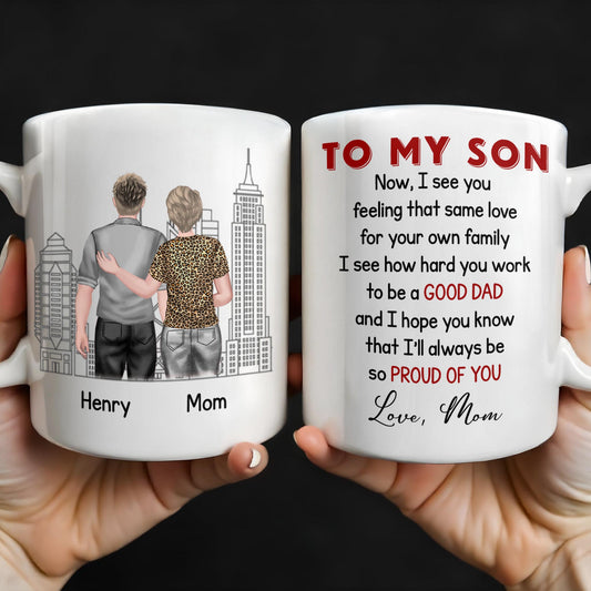 To My Son, City Skyline, People, Good Dad