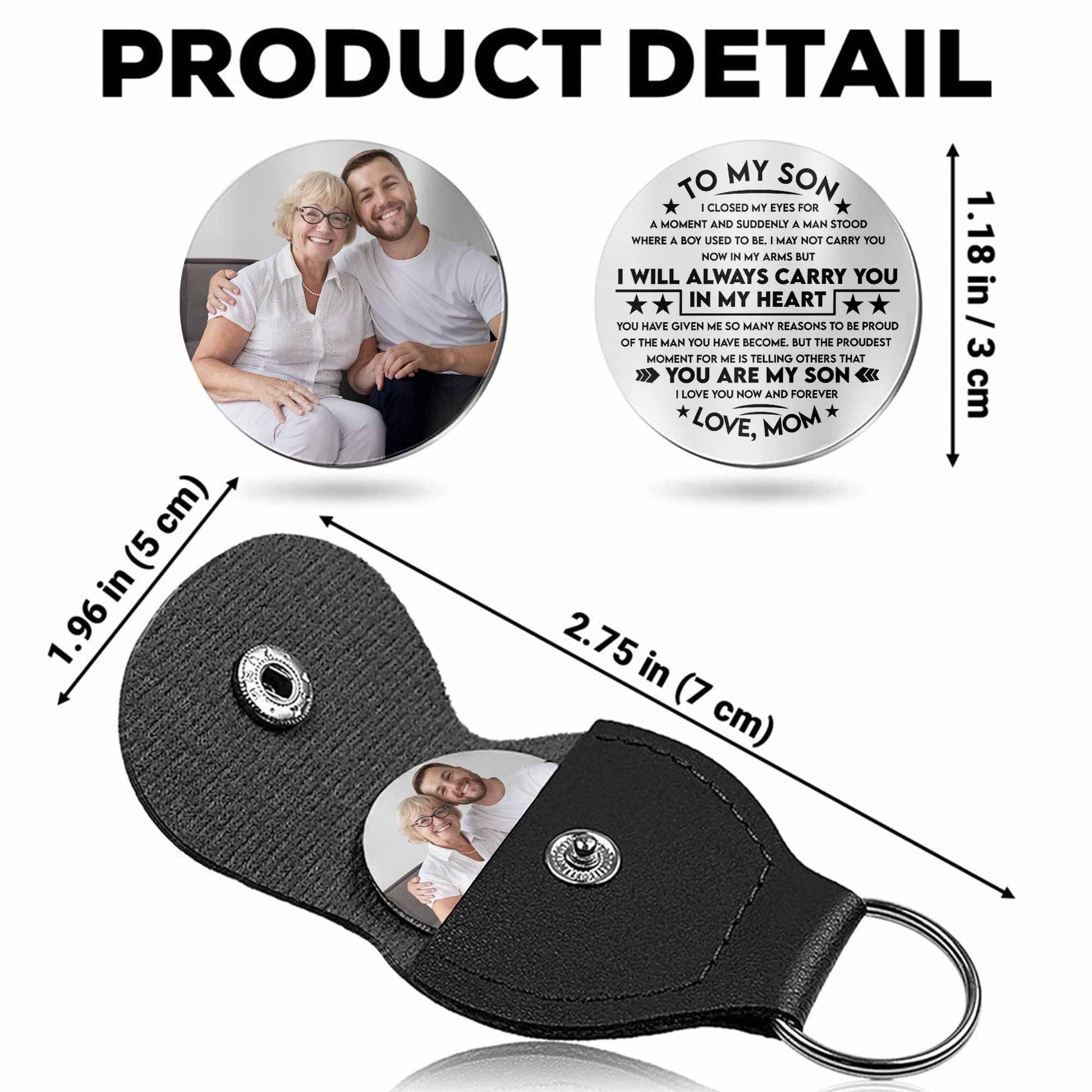 To My Son, I Will Always Carry You In My Heart