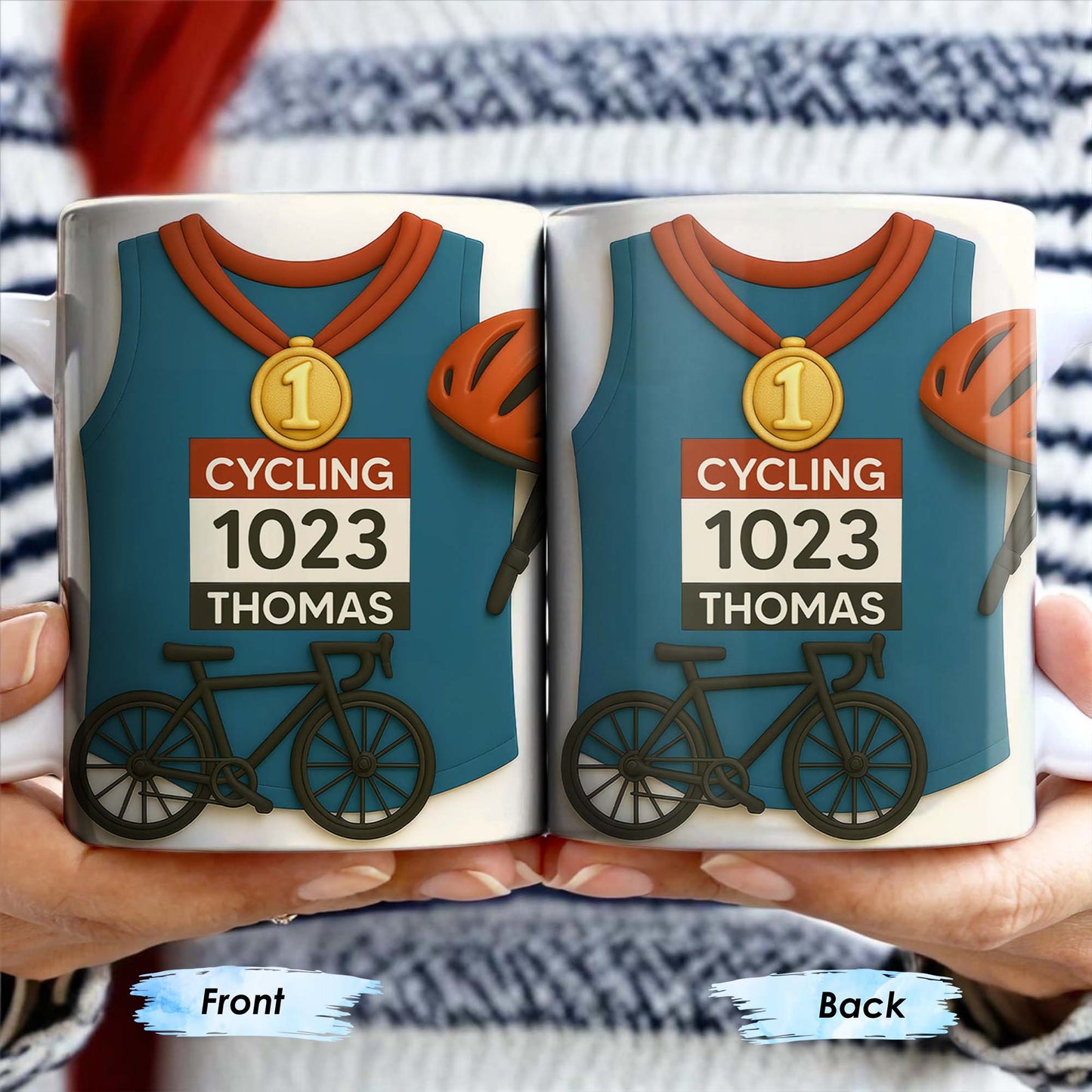 Celebrate Your Cycling Achievements With A Personalized Mug